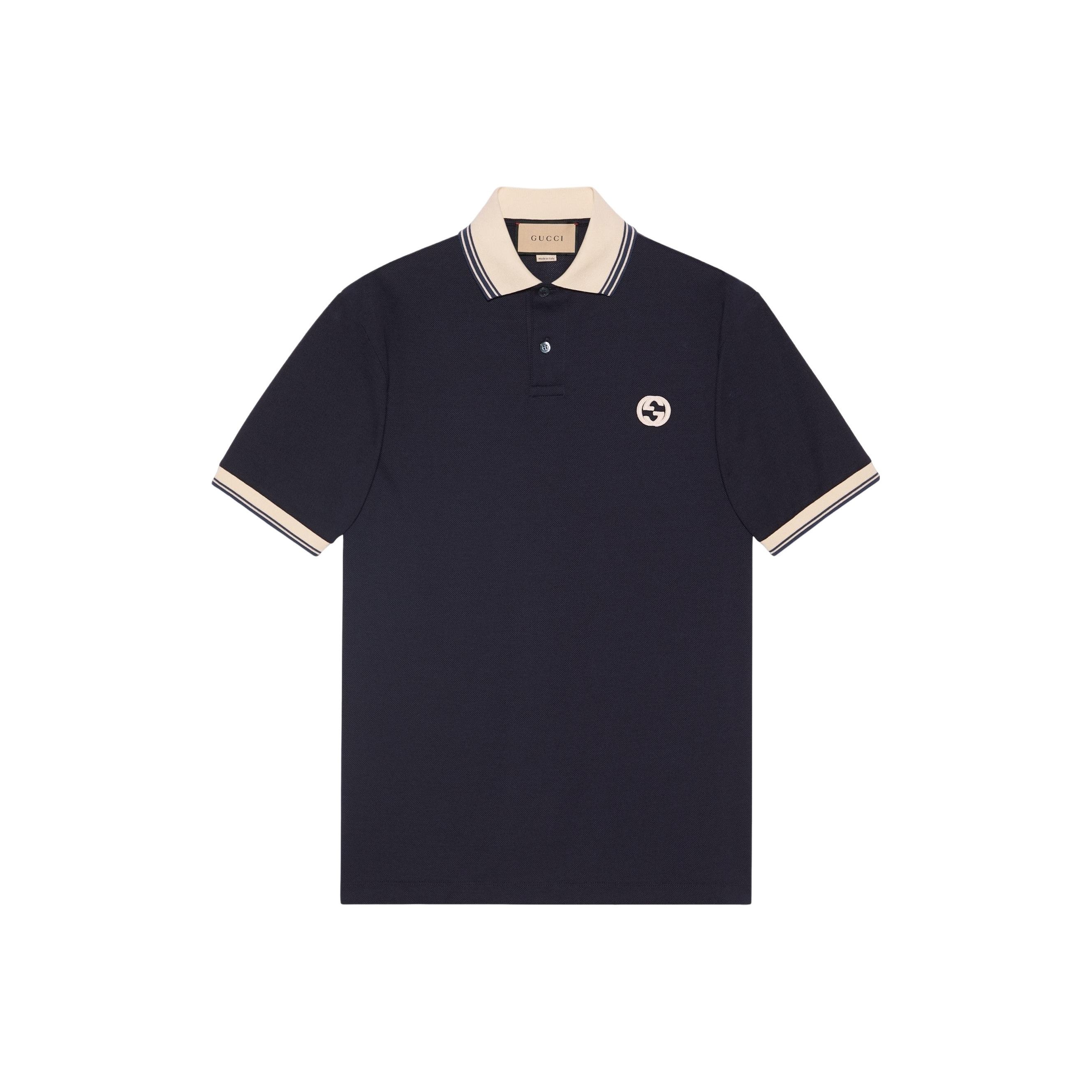 Gucci Gucci Striped Trim Polo Shirt XL Size US XL / EU 56 / 4 - 1 Thumbnail