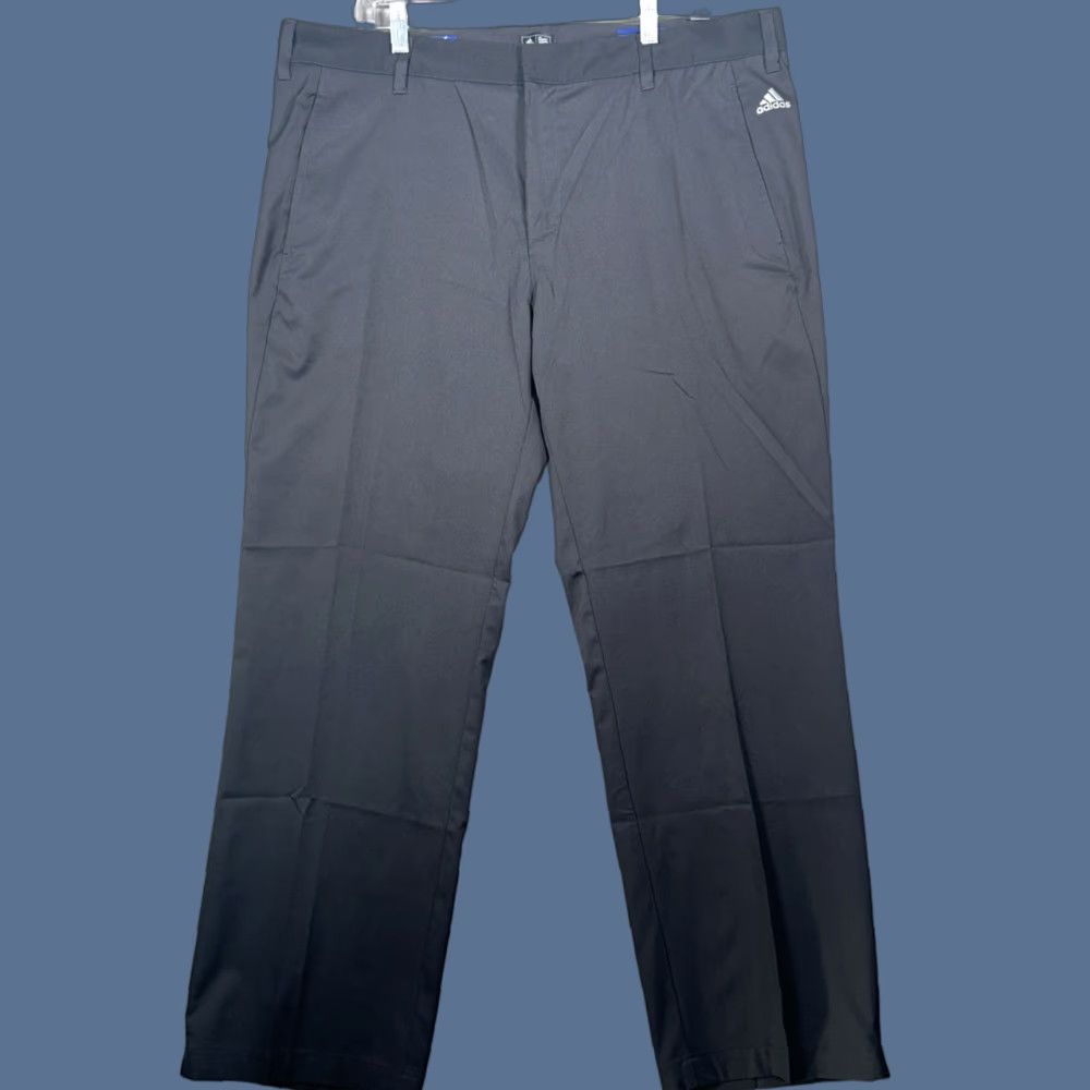Adidas Adidas Golf Pants Black Performance Slash Pocket Mens 38x30 Chino AE7006 Size US 38 / EU 54 - 1 Thumbnail