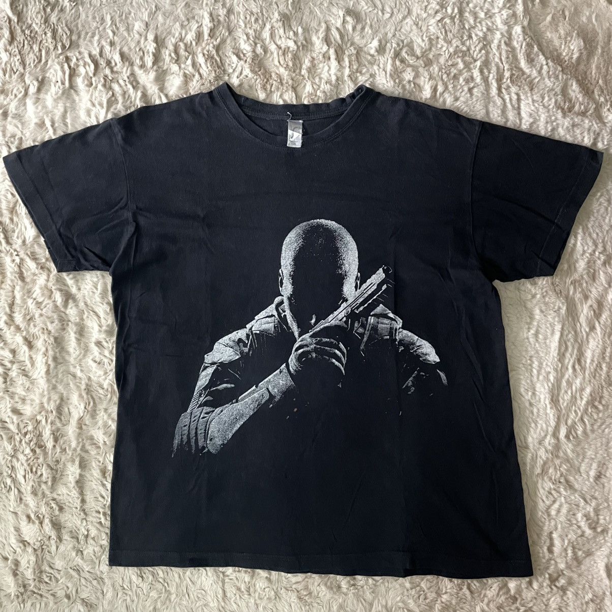 Vintage Call Of Duty Black OPS 2 Game Promo T-shirt 2009s