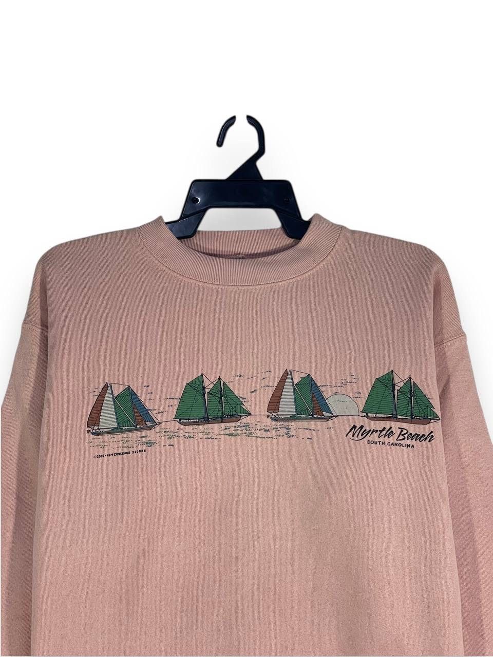 Other Vintage 90s myrtle beach north carolina sweatshirt size M Size US M / EU 48-50 / 2 - 2 Thumbnail
