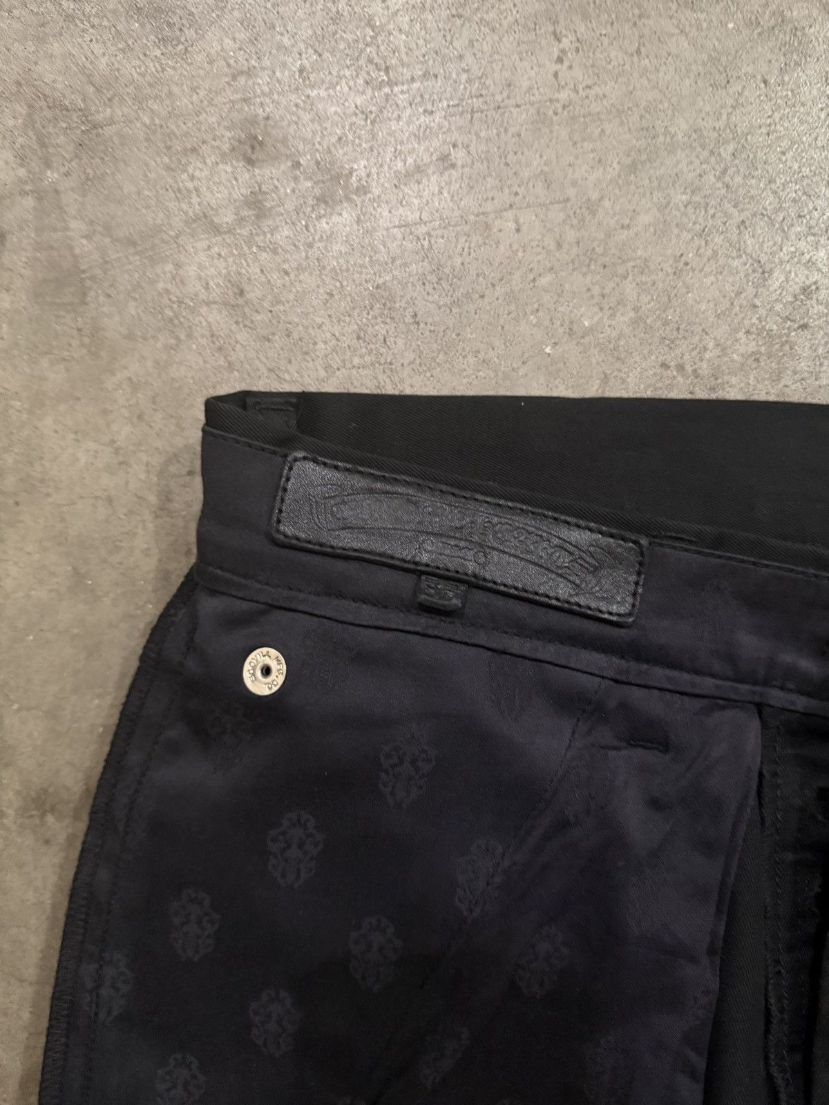 Chrome Hearts Chrome Hearts Cross Patch Chinos Size US 33 - 18 Thumbnail