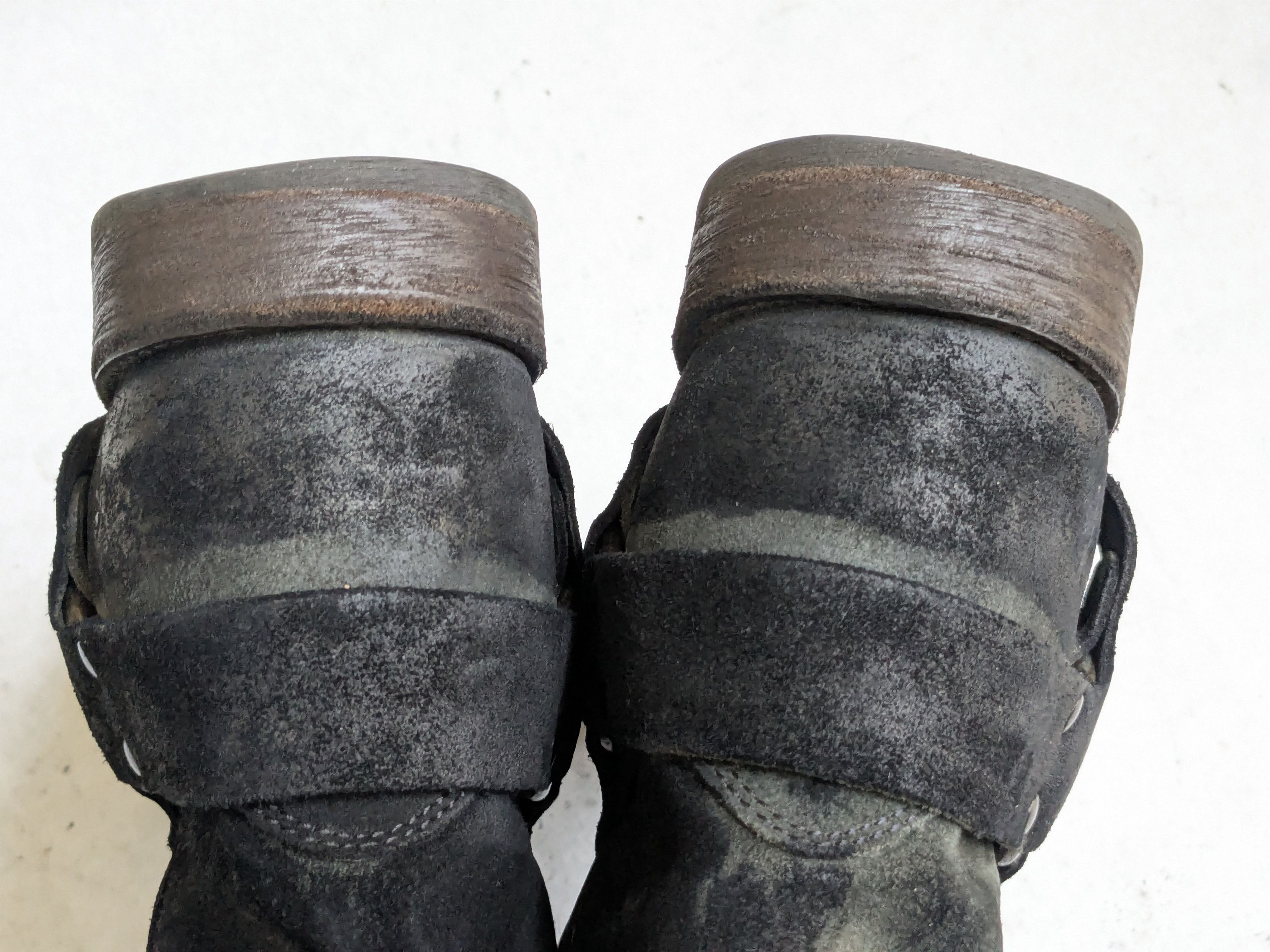 Frye Frye Suede Harness Boots Black 9 D Size US 9 / EU 42 - 12 Thumbnail