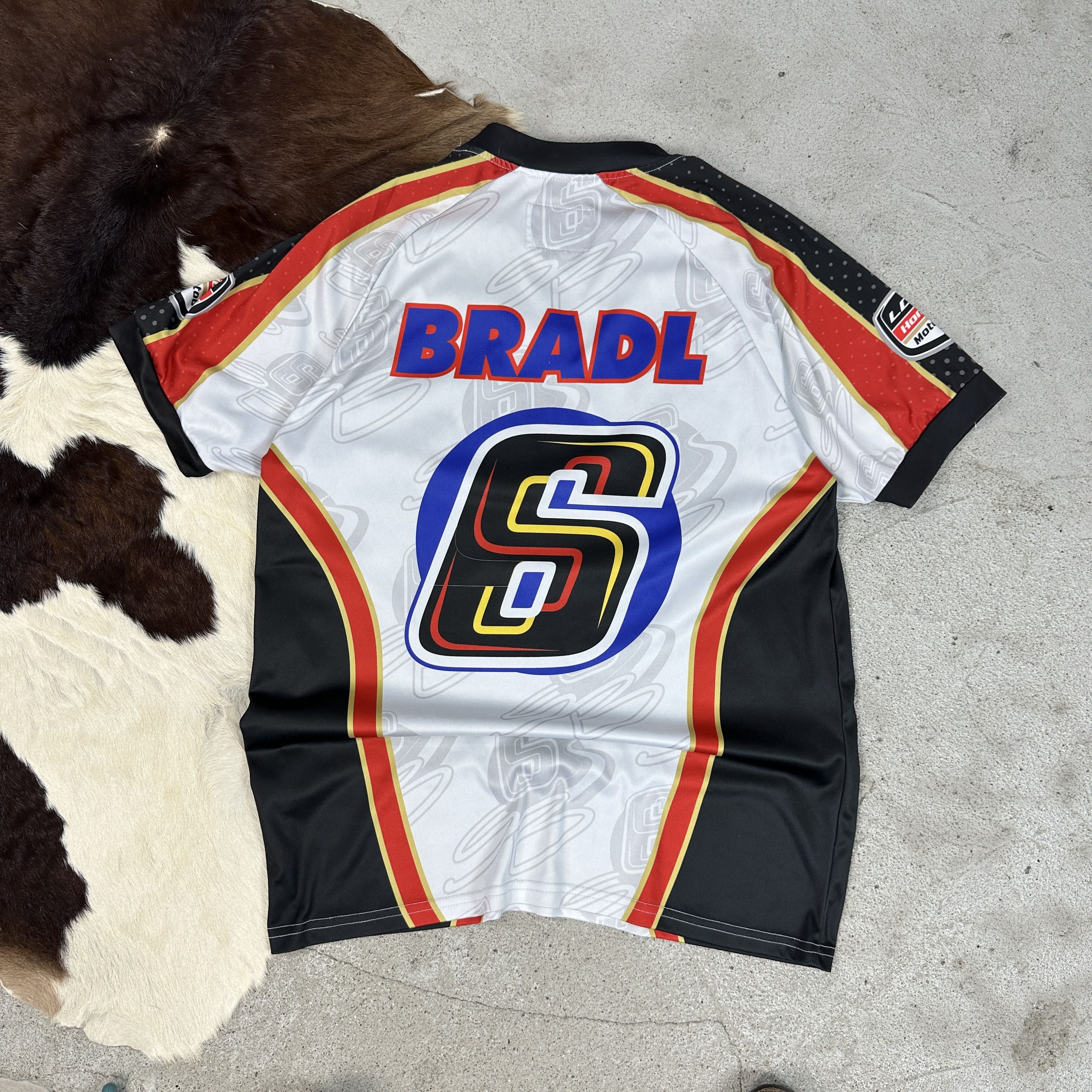 Vintage Vintage Moto Streetwear Sportswear Jersey MotoGP Bradl Size US S / EU 44-46 / 1 - 5 Thumbnail