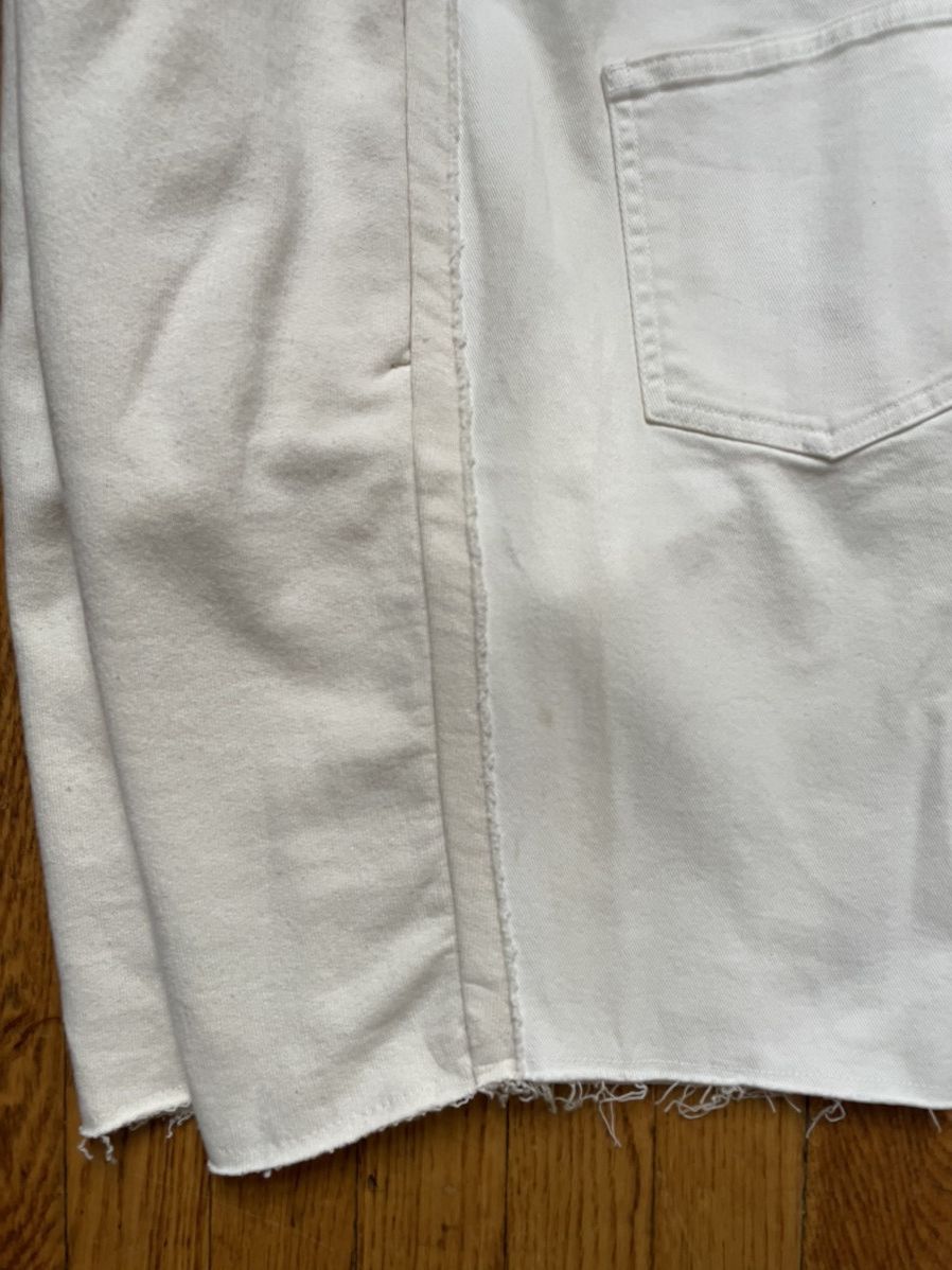 Maison Margiela Margiela Japanese fleece shorts in Ivory Size US 32 / EU 48 - 3 Thumbnail