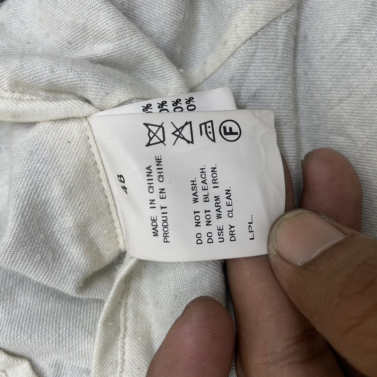 Beauty Beast × Yohji Yamamoto Japanese Brand LPL Le PlAt Luis Jacket Style Yohji Yamamoto Size US M / EU 48-50 / 2 - 6 Thumbnail