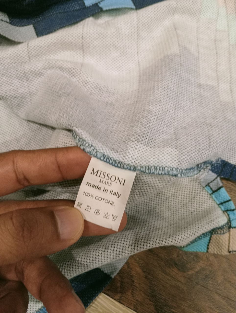 Missoni VINTAGE MISSONI POLO SHIRT Size US L / EU 52-54 / 3 - 4 Thumbnail