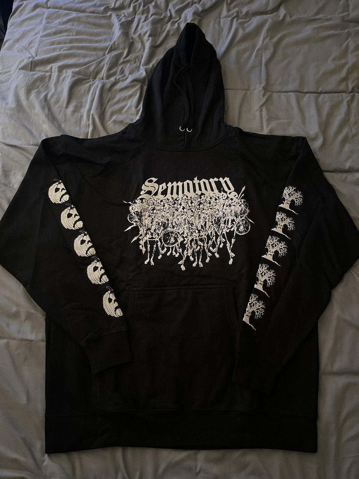 Haunted Mound Sematary Butcher House Hoodie Size US XL / EU 56 / 4 - 1 Thumbnail