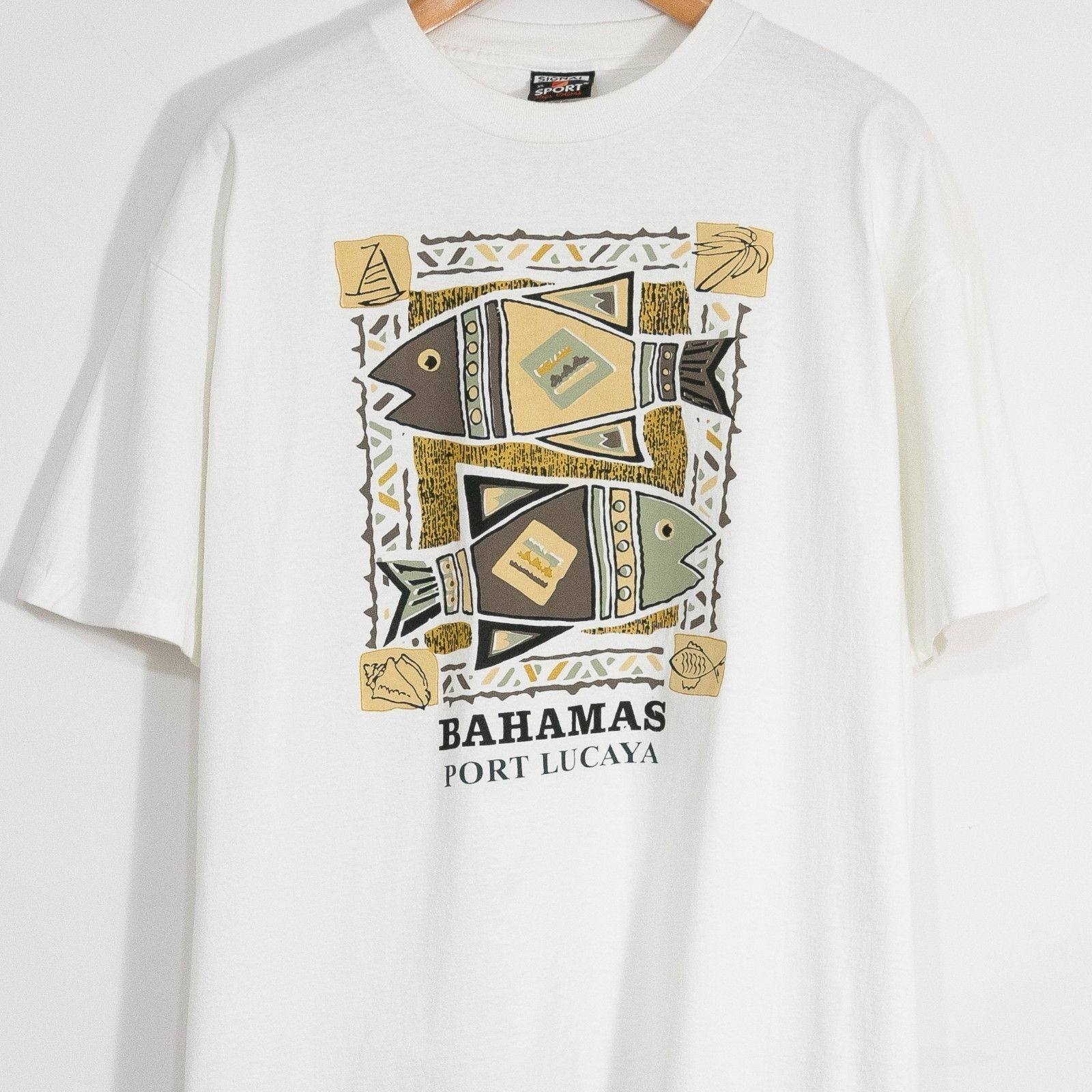 Vintage Vintage 90s Bahamas Port Lucaya Tourism Tee XL Single Stitch Size US XL / EU 56 / 4 - 2 Thumbnail
