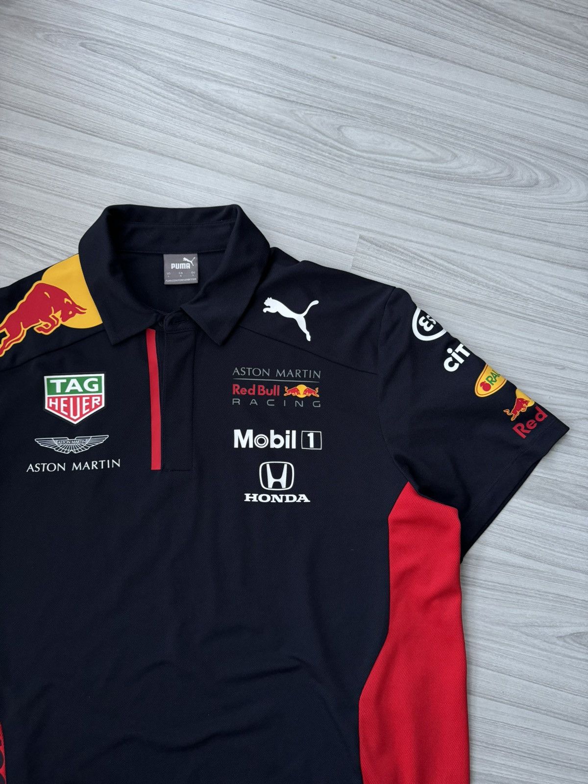 Red Bull Puma Red Bull Formula 1 Racing Jersey Polo Size US L / EU 52-54 / 3 - 4 Thumbnail