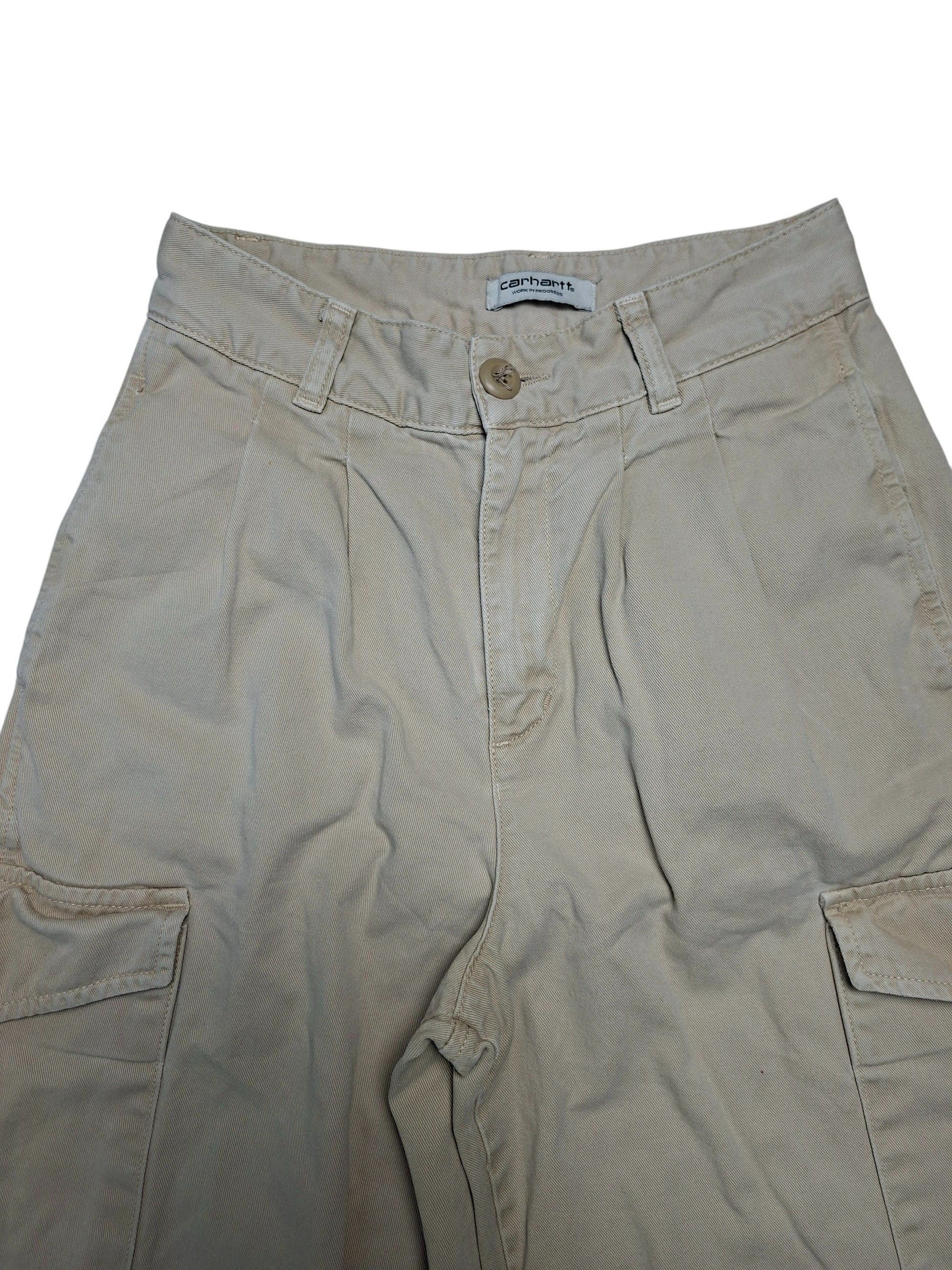 Carhartt Carhartt WIP Collins Pant High Waisted Cargo Trousers Size 25" / US 0 / IT 36 - 2 Thumbnail