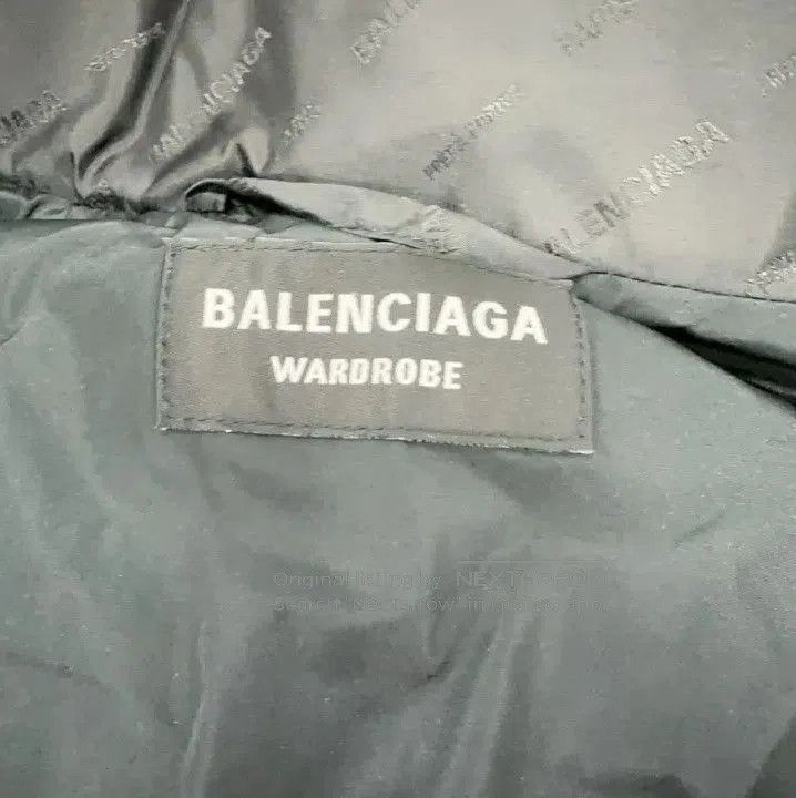 Balenciaga Balenciaga Black Logo Puffer Jacket for Men. Size US L / EU 52-54 / 3 - 3 Thumbnail