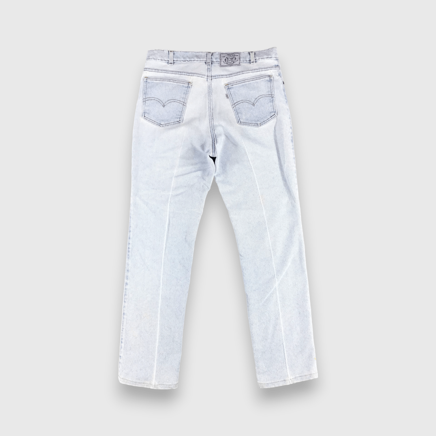 Levi's 90s Vintage Light Wash Levis Jeans-J1687 Size US 34 / EU 50 - 2 Thumbnail