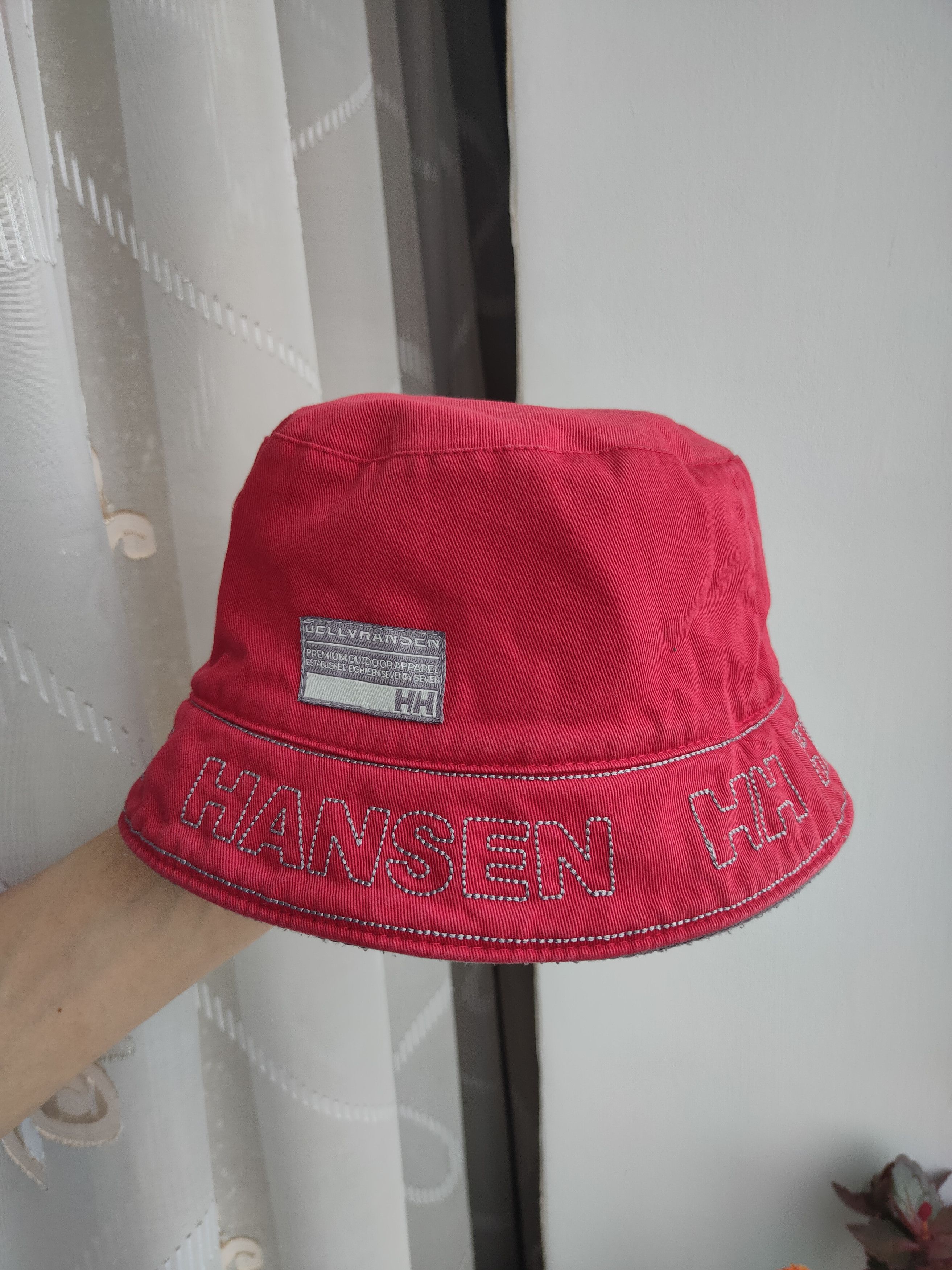 Helly Hansen Vintage Helly Hansen Reversible Bucket Hat 90s Y2K Panama Size ONE SIZE - 6 Thumbnail