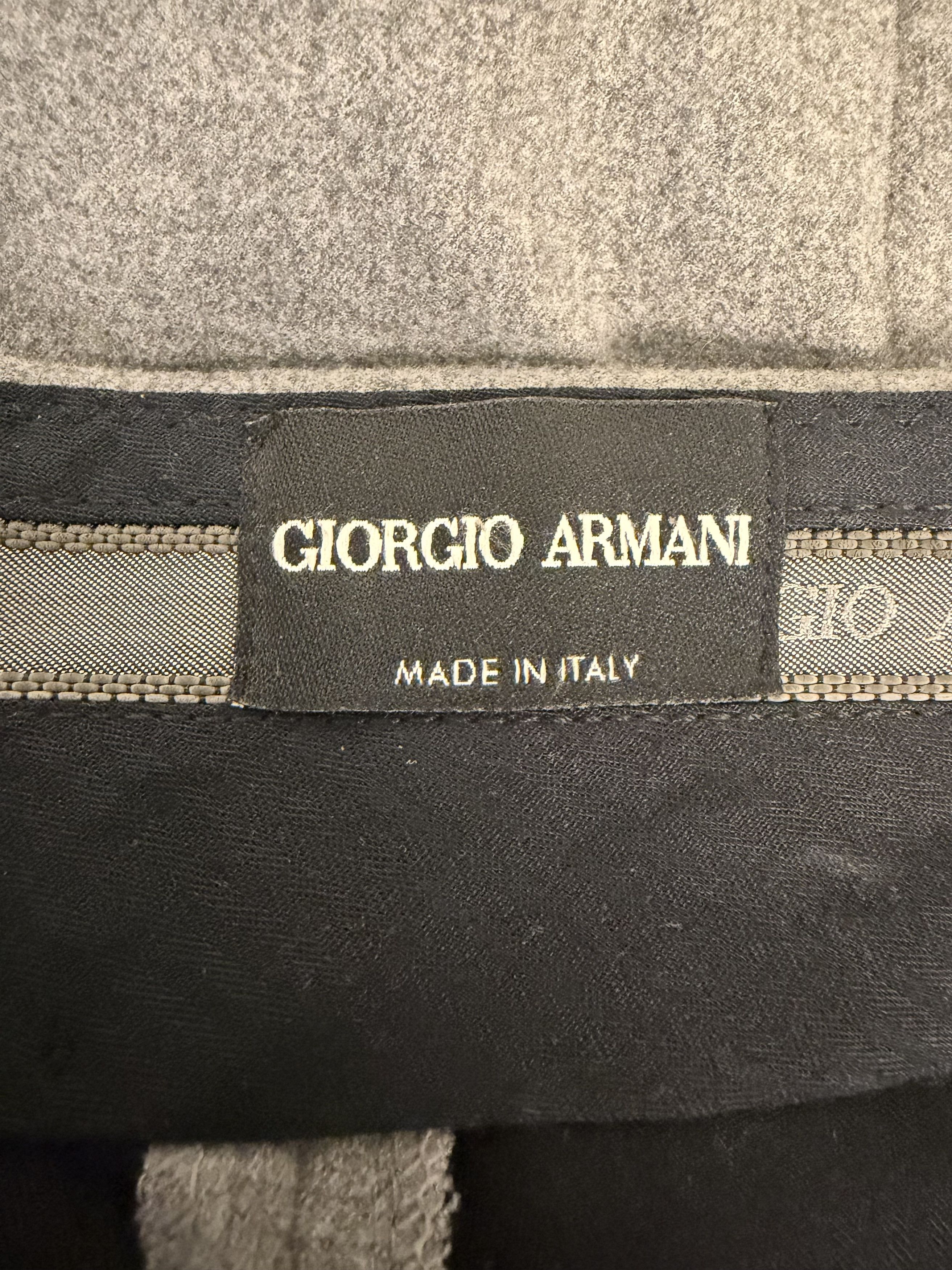 Giorgio Armani Borgo 21 Tailored Grey Trousers Size US 32 / EU 48 - 7 Thumbnail