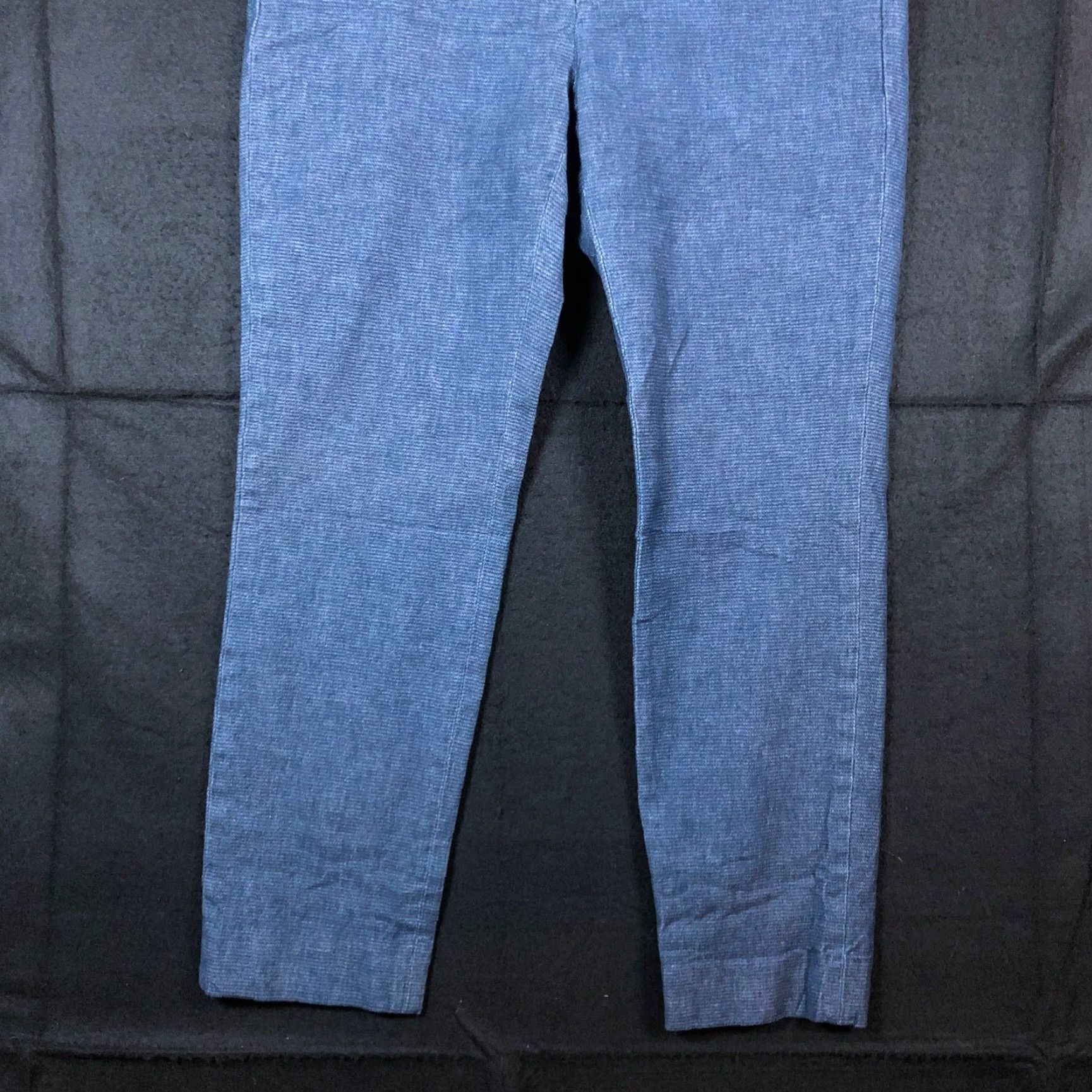 Banana Republic Banana Republic Pants Blue Mid Rise Sloan Fit Cropped Ankle Stretch 8 Womens Casual Office Workwear Womens 8 Blue Size 30" / US 8 / IT 44 - 3 Thumbnail