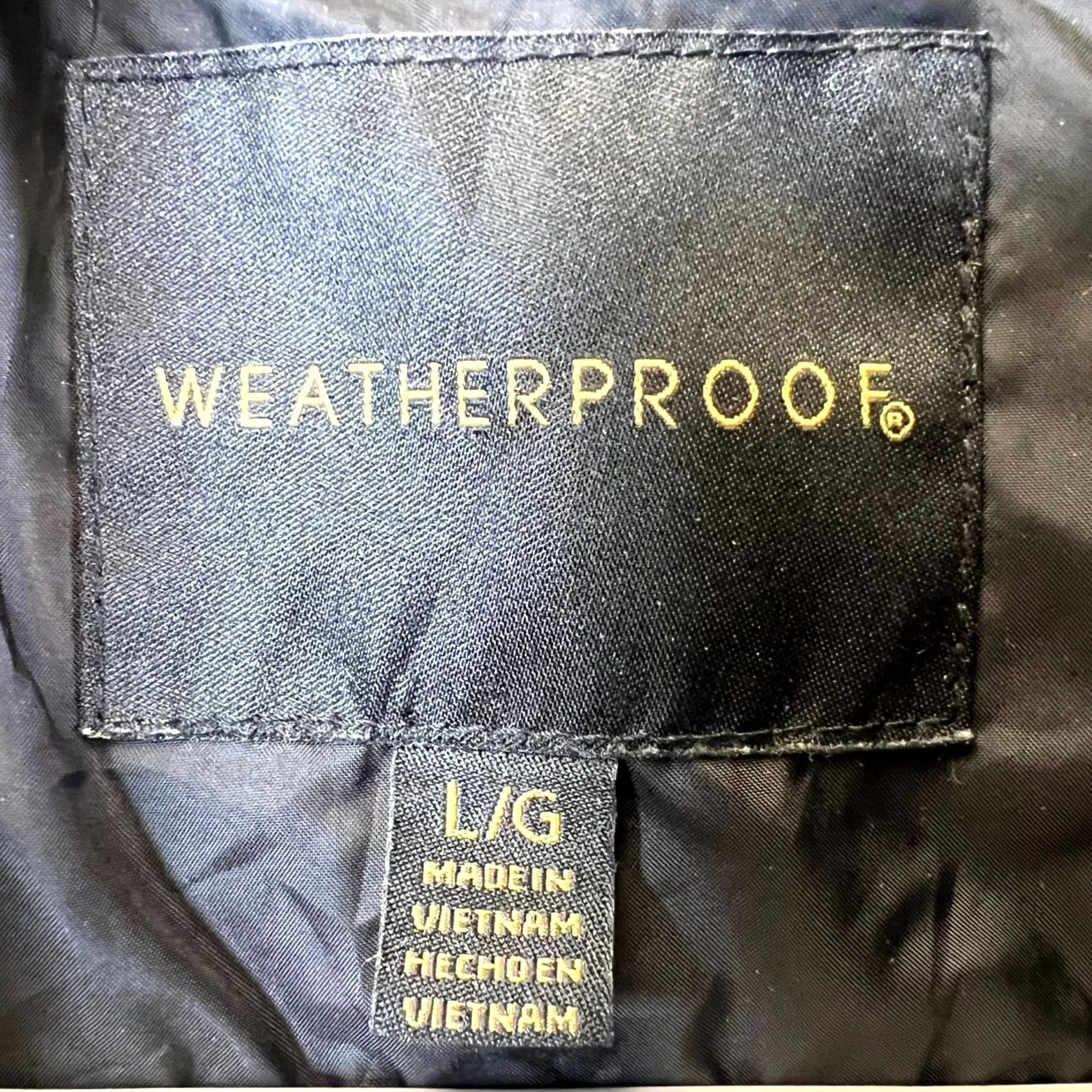 Weatherproof Weatherproof Vest Women's L Black Puffer Snap-Front Hiking Travel Sp Size L / US 10 / IT 46 - 2 Thumbnail