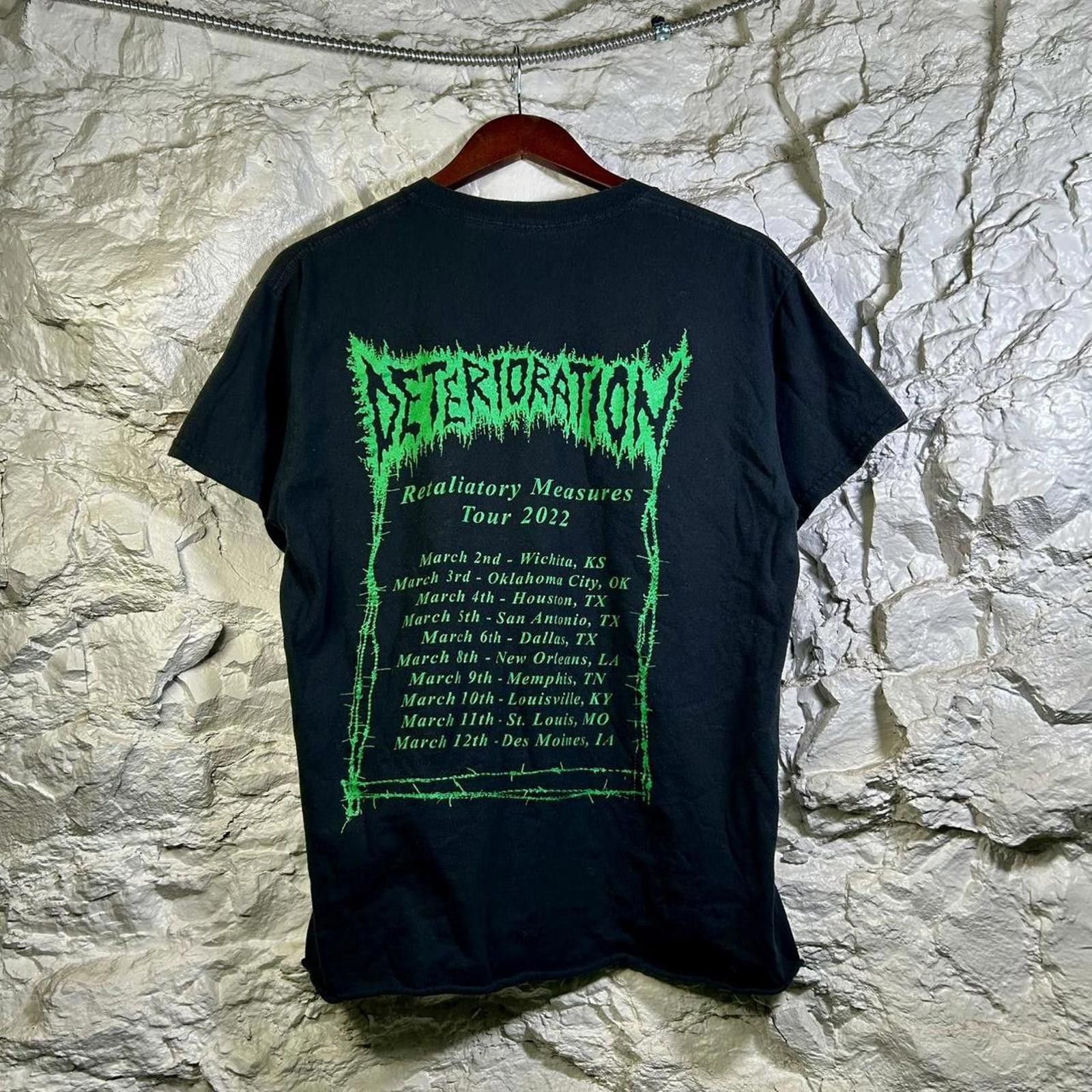 Other Deterioration - Retaliatory Measures Hardcore Band Tee Size US M / EU 48-50 / 2 - 5 Thumbnail
