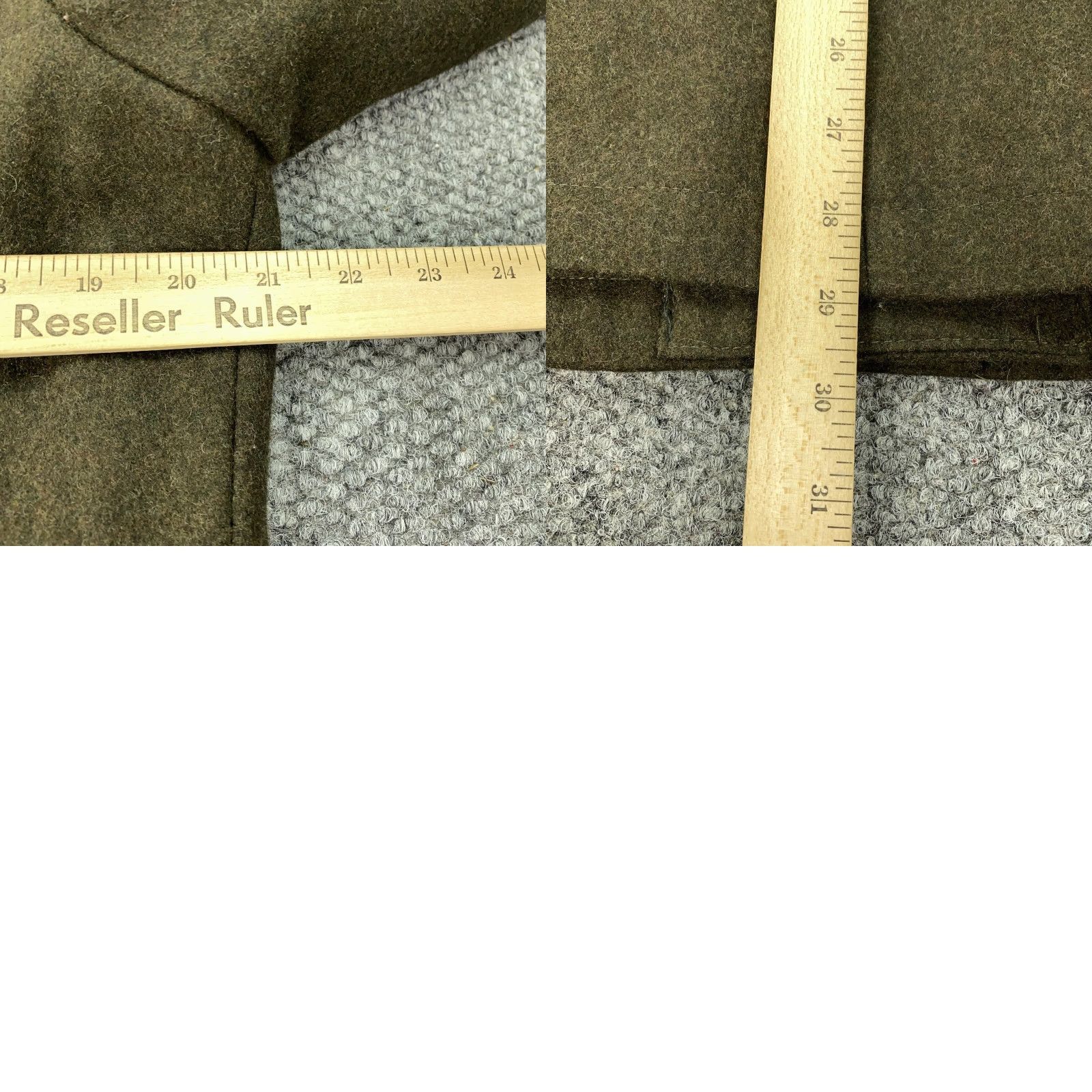 Lucky Brand Lucky Brand Coat Womens Large Brown Wool Blend Pea Coat Military Style Button Zip Lined Pockets Collared Mid-Length Fall Winter Vintage: No Size L / US 10 / IT 46 - 9 Thumbnail