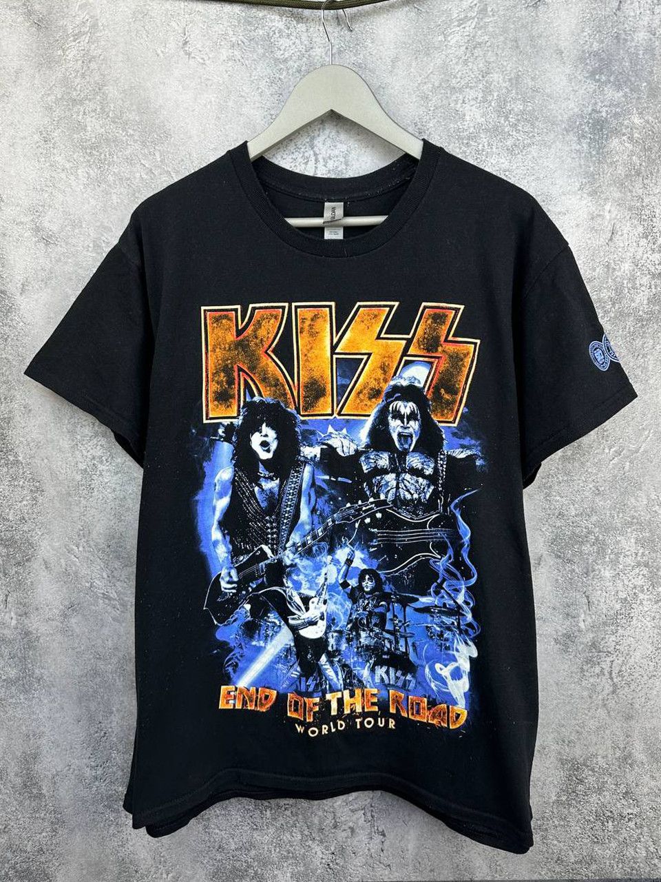 KISS KISS End of the Road Tour 2019 Tee Band Concert T-Shirt Size US L / EU 52-54 / 3 - 1 Thumbnail