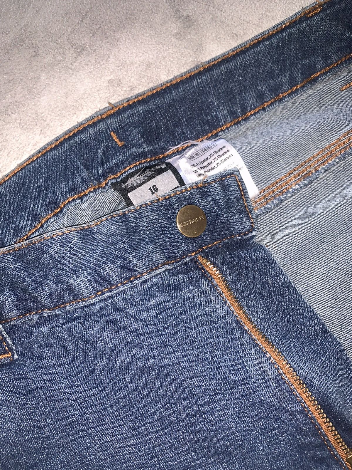 Carhartt Carhart Denim Size US 30 / EU 46 - 4 Thumbnail