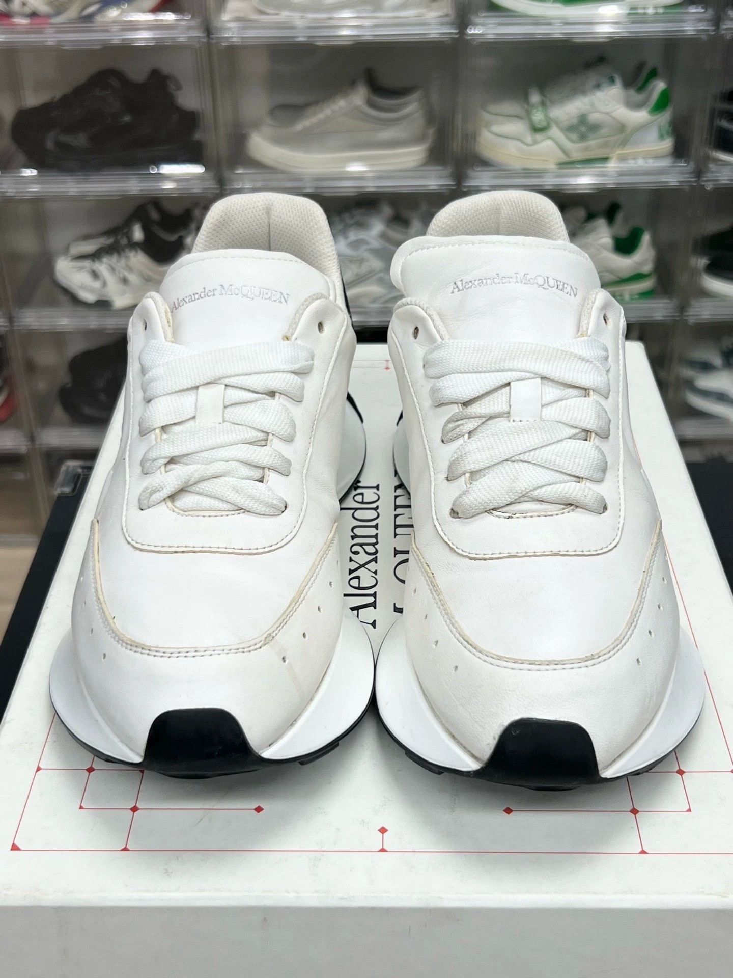 Alexander McQueen MCQ Sprint Runner Low-Top Sneakers White Size 41 Size US 8 / EU 41 - 2 Thumbnail