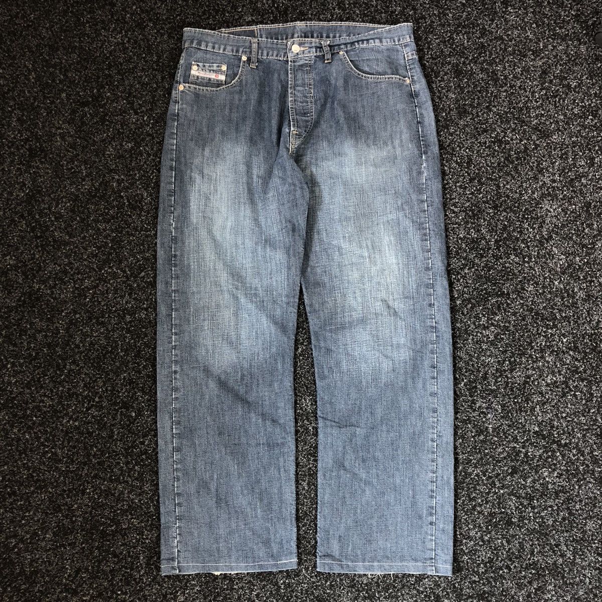 Diesel × If Six Was Nine × Vintage Vintage Y2K Diesel Industry Jeans Size US 34 / EU 50 - 1 Thumbnail