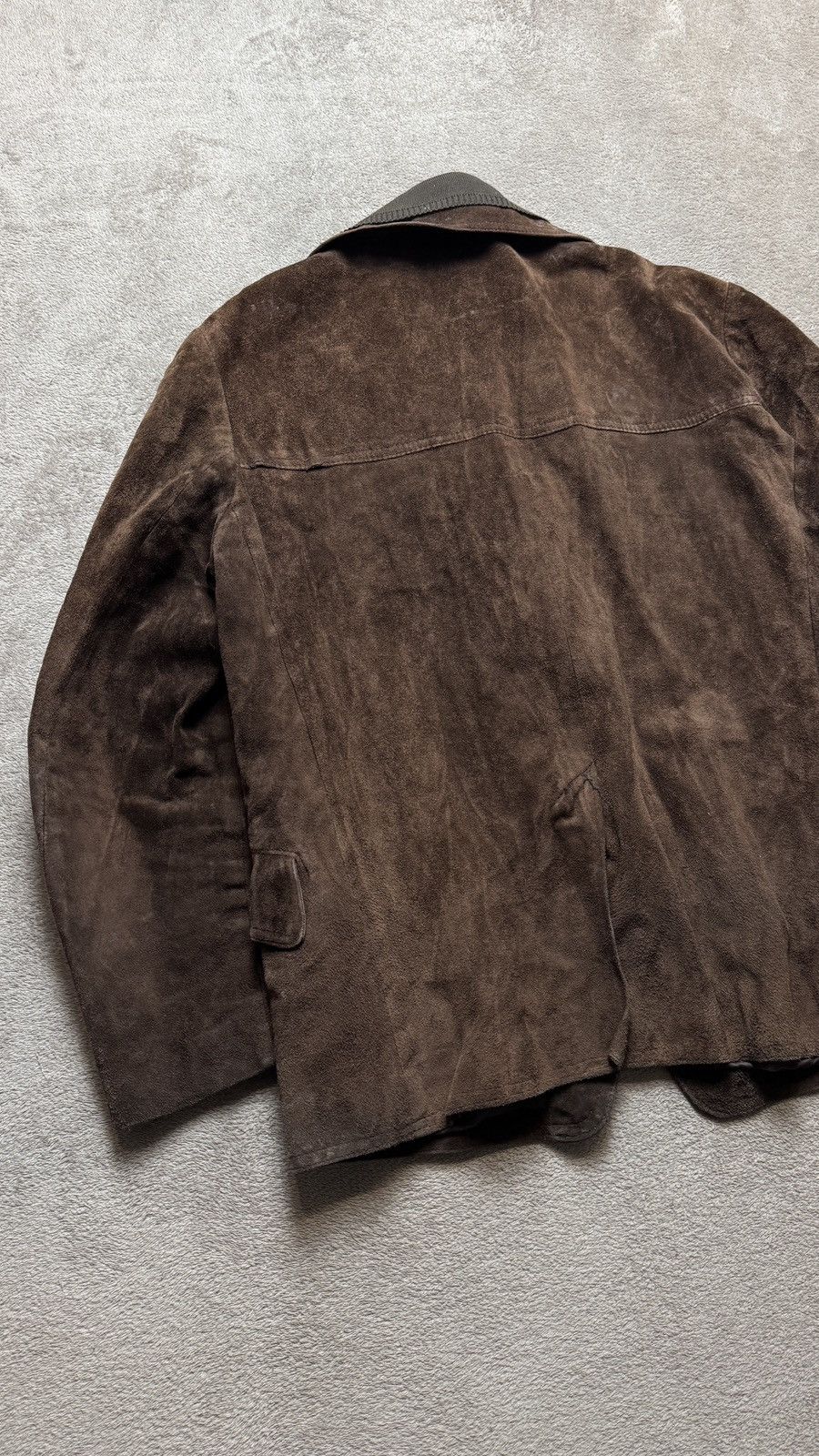 Genuine Leather Y2K Vintage Oversized Leather Blazer Jacket ysl gucci prada Size US M / EU 48-50 / 2 - 6 Thumbnail