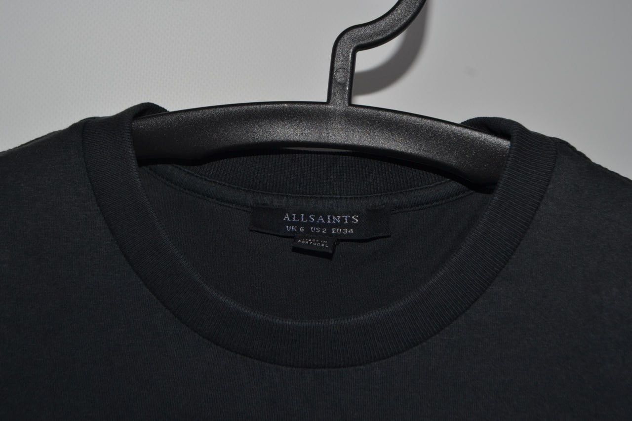 Allsaints AllSaints Short sleeve T-shirt Undershirt Dark gray Women's Size XS / US 0-2 / IT 36-38 - 3 Thumbnail