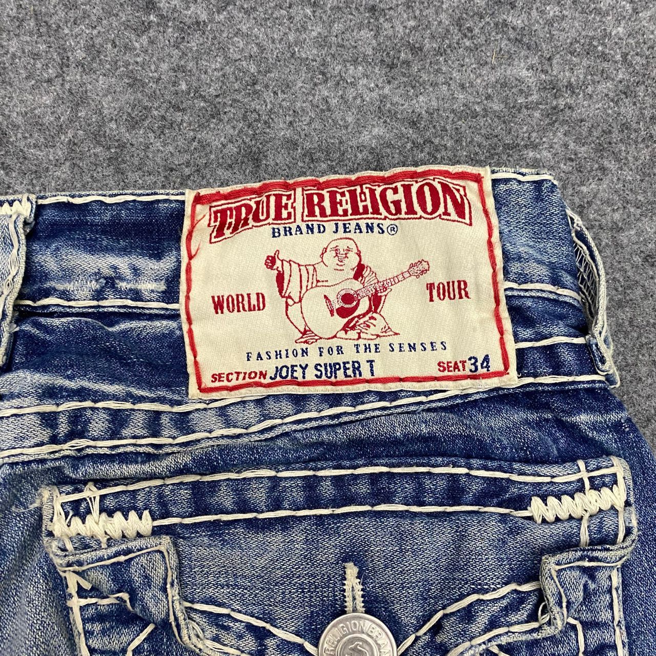 If Six Was Nine 💥Best Offer💥Vintage True Religion Flare Denim Size US 34 / EU 50 - 12 Thumbnail