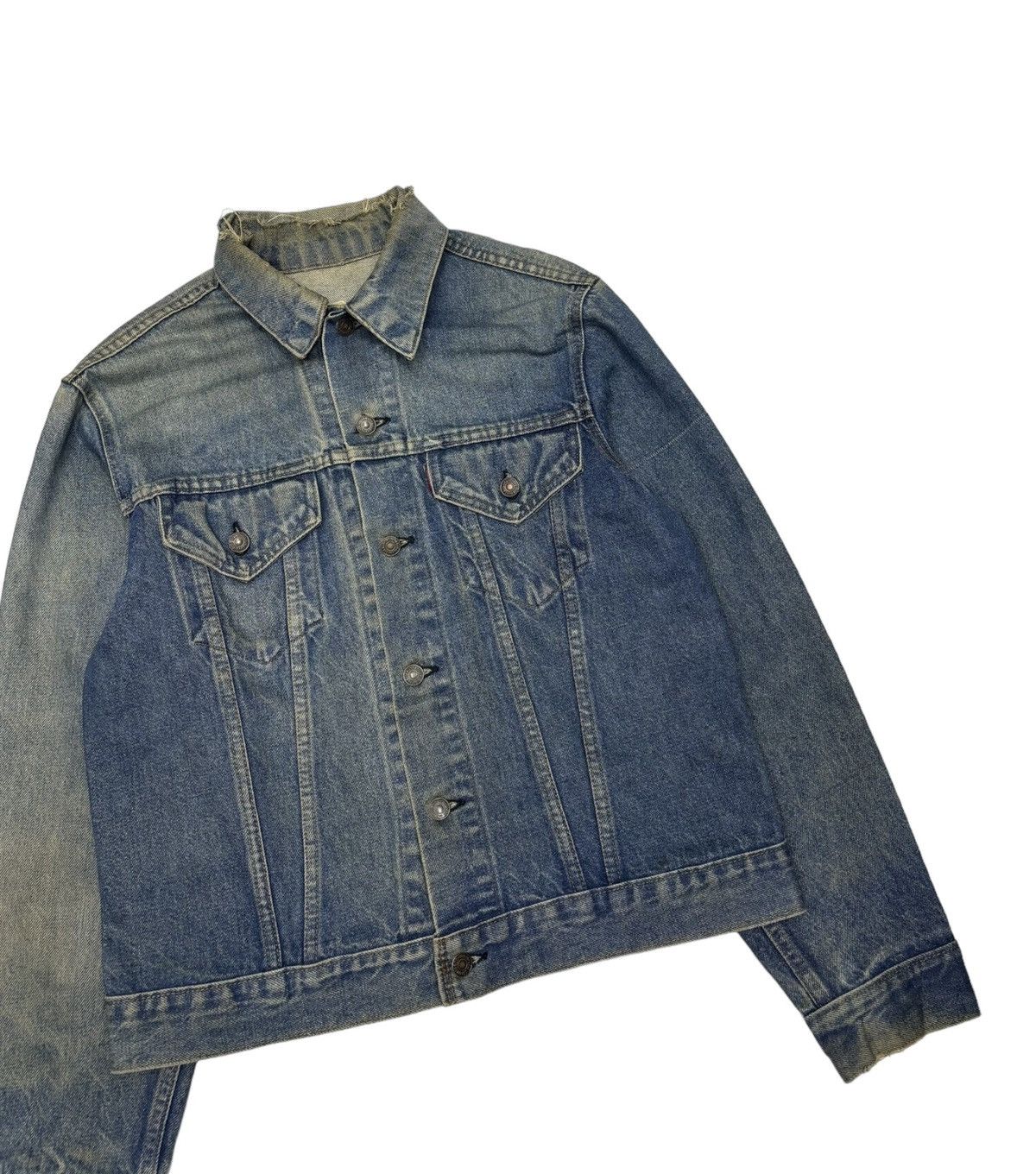 Levi's 🔥VINTAGE LEVIS 70505 BUTTON 52 DENIM TRUCKER JACKET Size US M / EU 48-50 / 2 - 9 Thumbnail