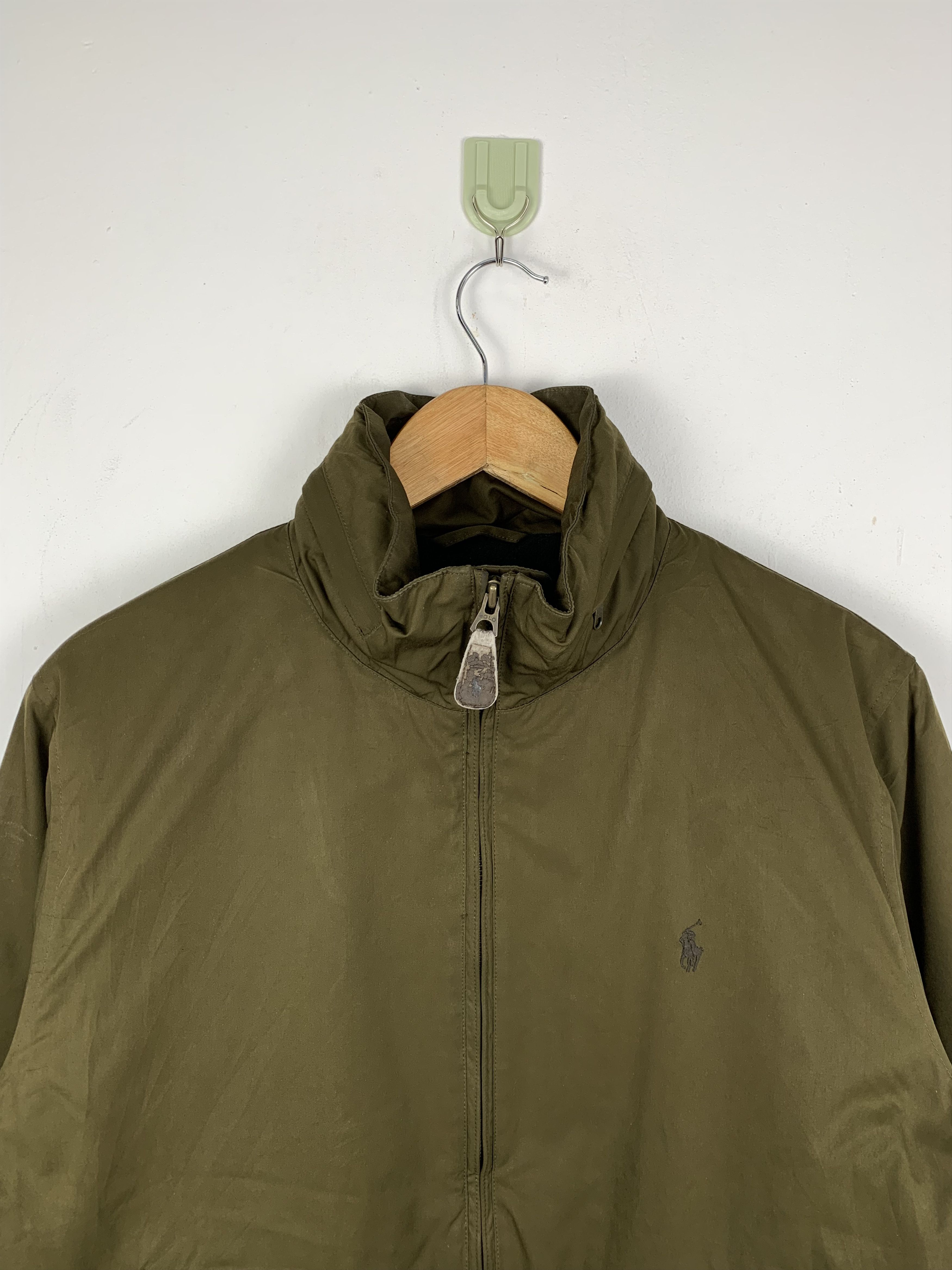 Polo Ralph Lauren Vintage 90s Polo Ralph Lauren zipper Jacket J1403 Size US M / EU 48-50 / 2 - 2 Thumbnail