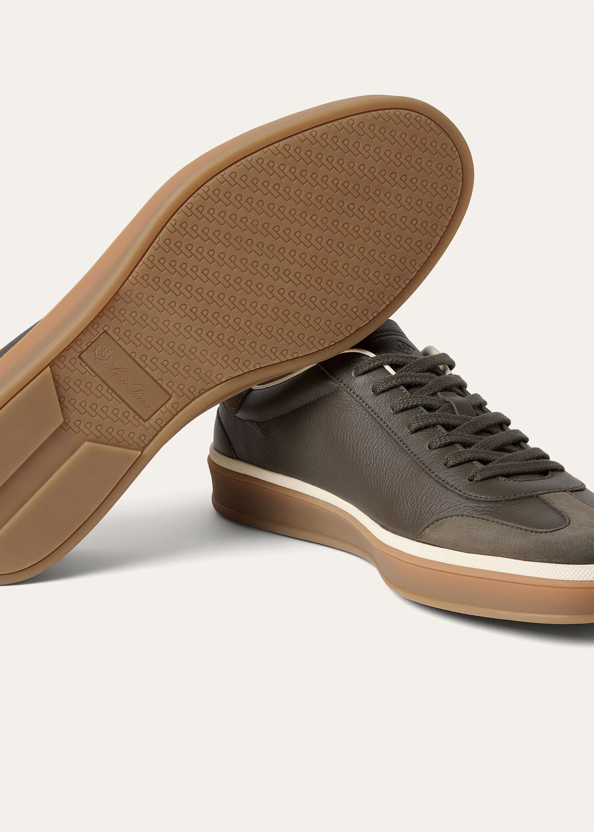 Loro Piana os11x0226 FSM0107 Tennis Walk Low-Top Sneakers Old England Size US 7 / EU 40 - 4 Thumbnail
