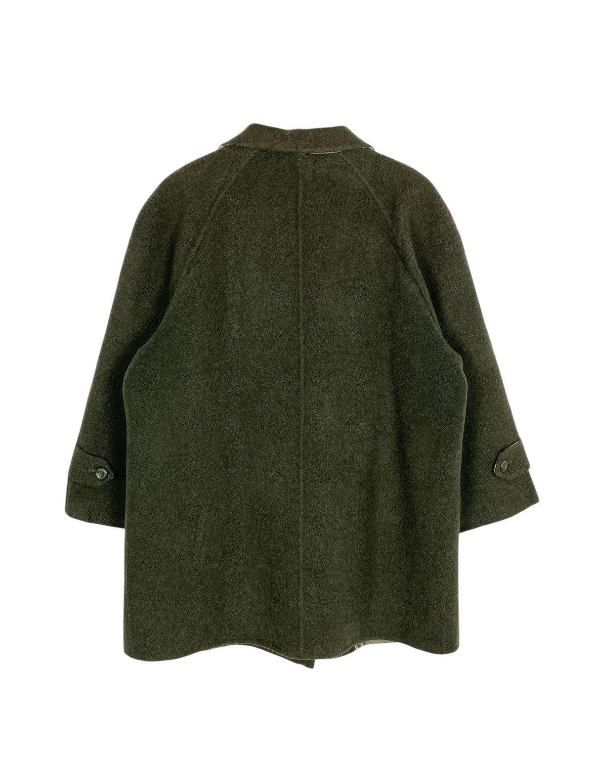 Burberry Rare‼️ Vintage Burberrys’ Nova Check Inside Wool Coat Size L / US 10 / IT 46 - 6 Thumbnail
