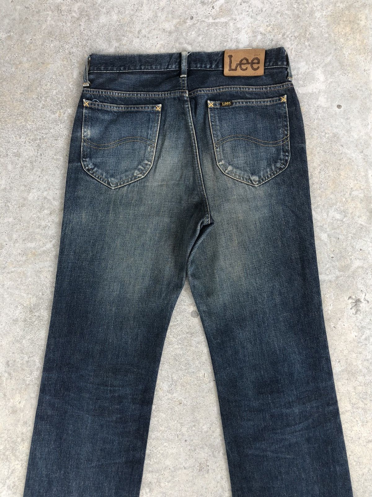 If Six Was Nine Japanese Lee Flared Jeans Distressed Jeans Size US 31 - 8 Thumbnail