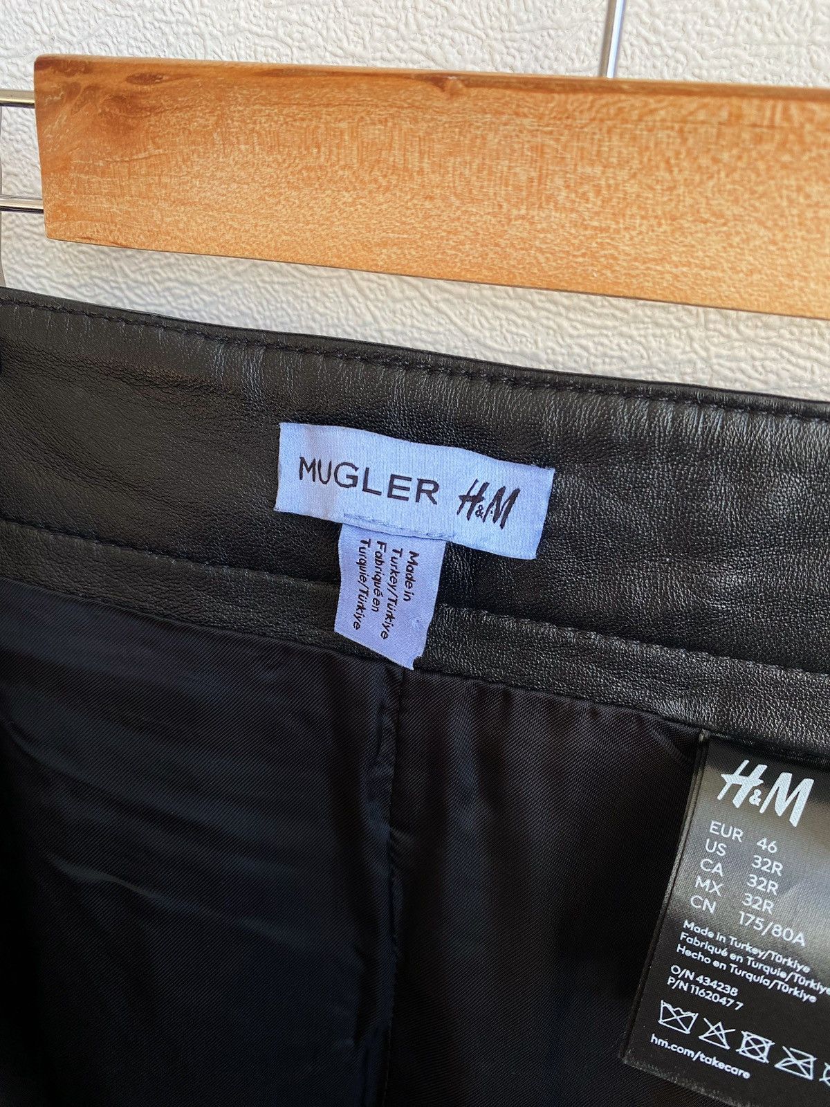 Mugler Mugler x H&M Leather Pants Size US 32 / EU 48 - 5 Thumbnail