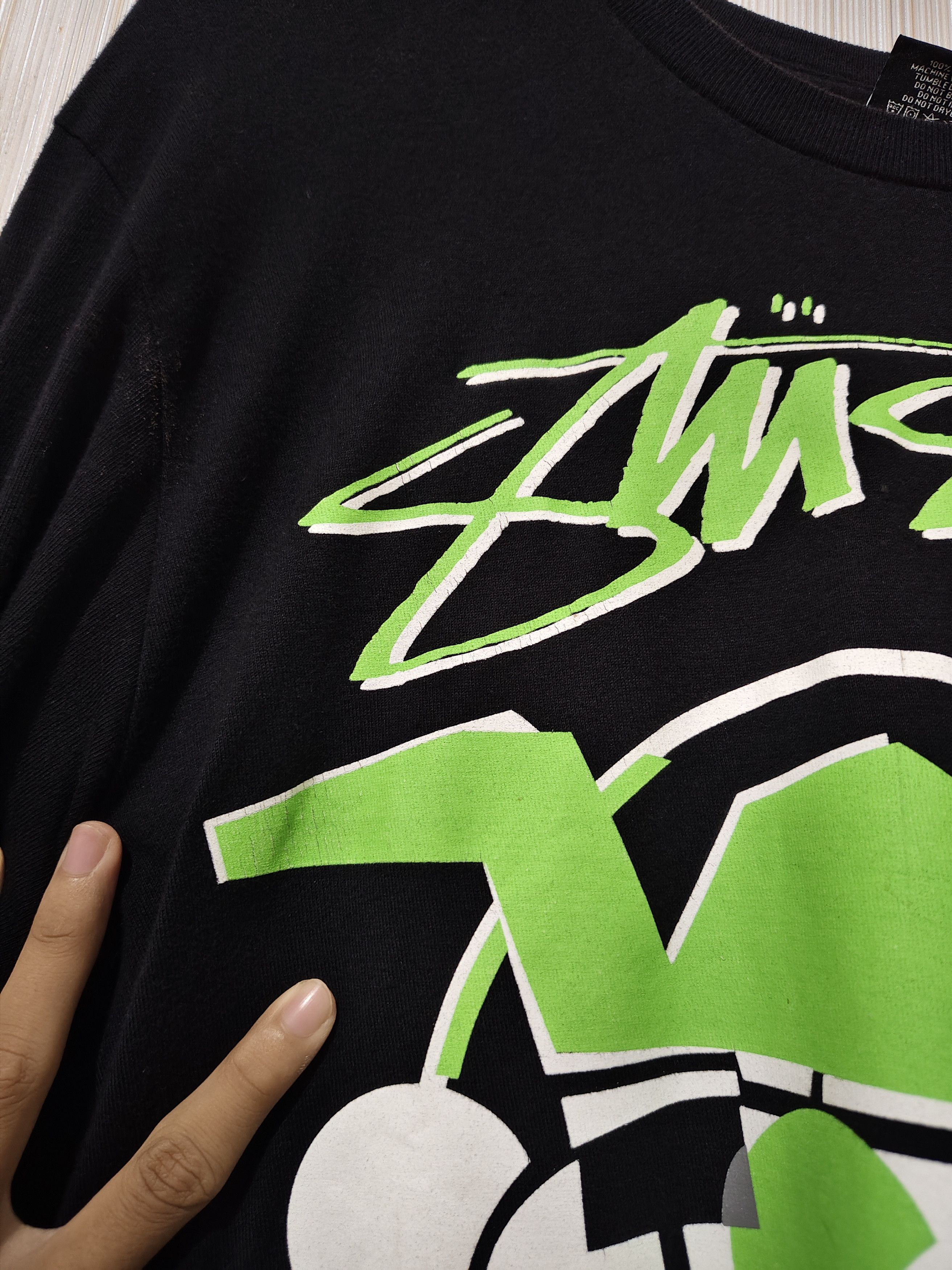 Stussy Stussy x fpar long sleeve Size US M / EU 48-50 / 2 - 2 Thumbnail