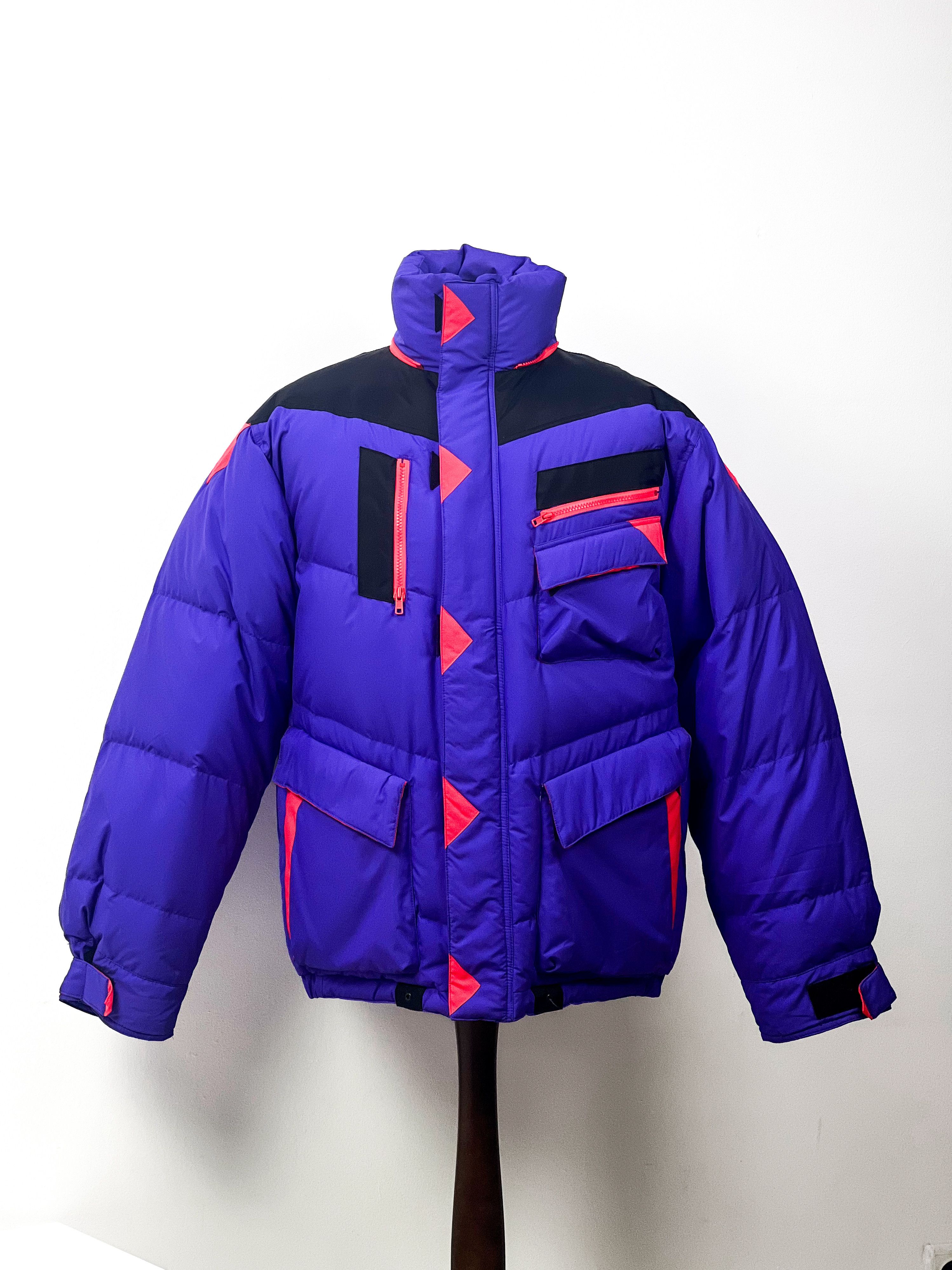Vintage Capricia vintage down jacket Size US XL / EU 56 / 4 - 1 Thumbnail