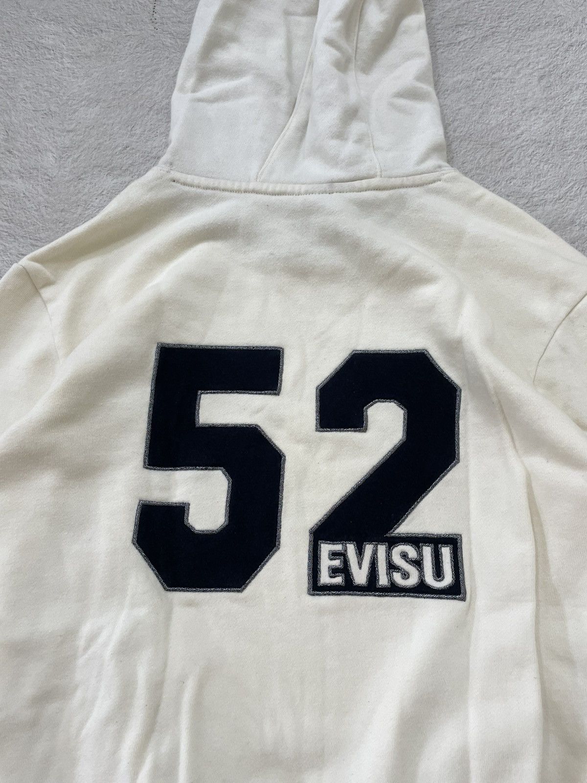 Japanese Brand 2000s Evisu Hooded Big Logo Embroidered Y2K Hysterick Japan Size US M / EU 48-50 / 2 - 9 Thumbnail