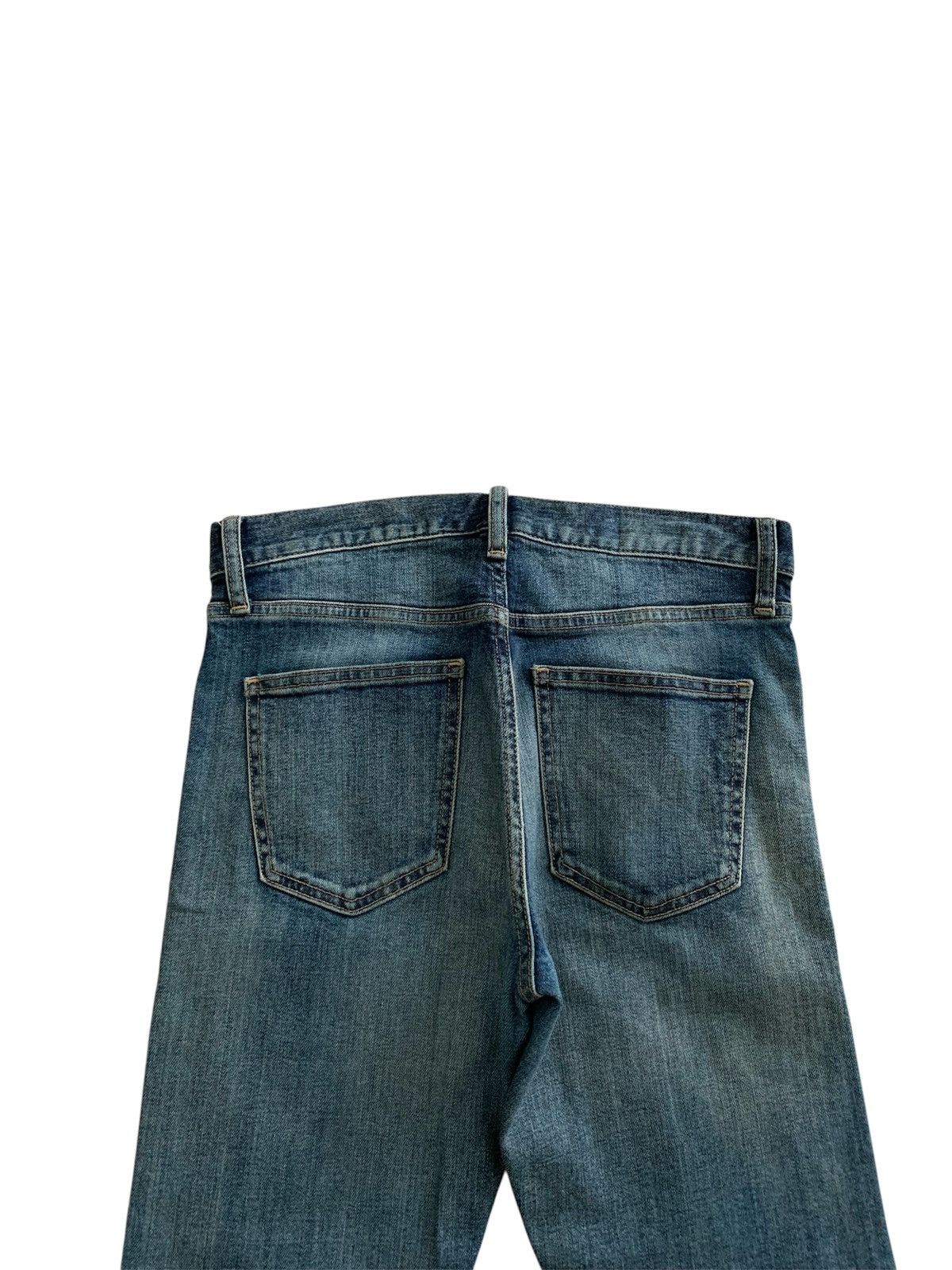 Undercover × Uniqlo Uniqlo Denim Slim Straight Redline Blue Jeans Size US 30 / EU 46 - 7 Thumbnail