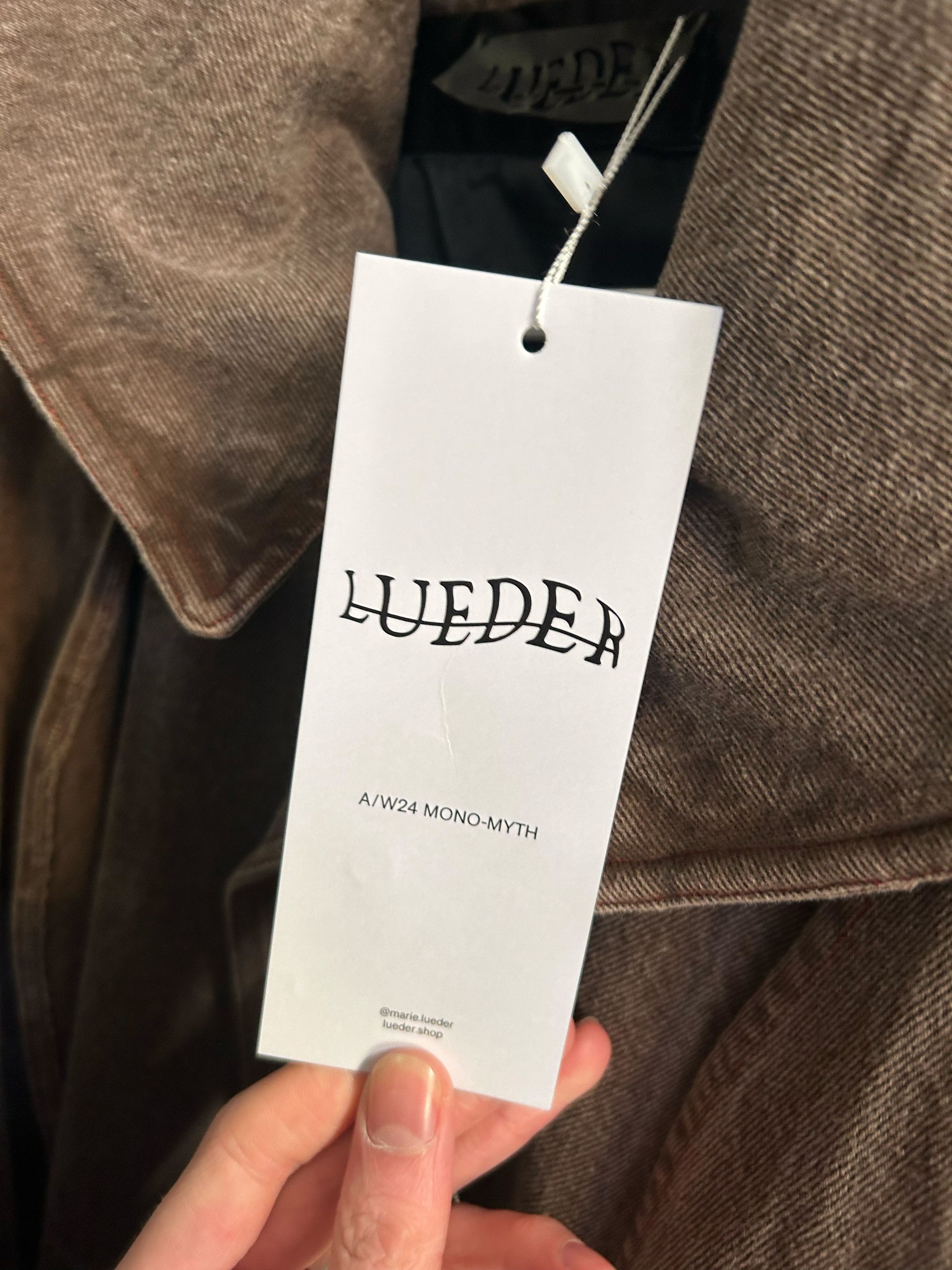 Lueder Lueder, AW24 Civilian Coat Acid Sienna Size US L / EU 52-54 / 3 - 8 Thumbnail