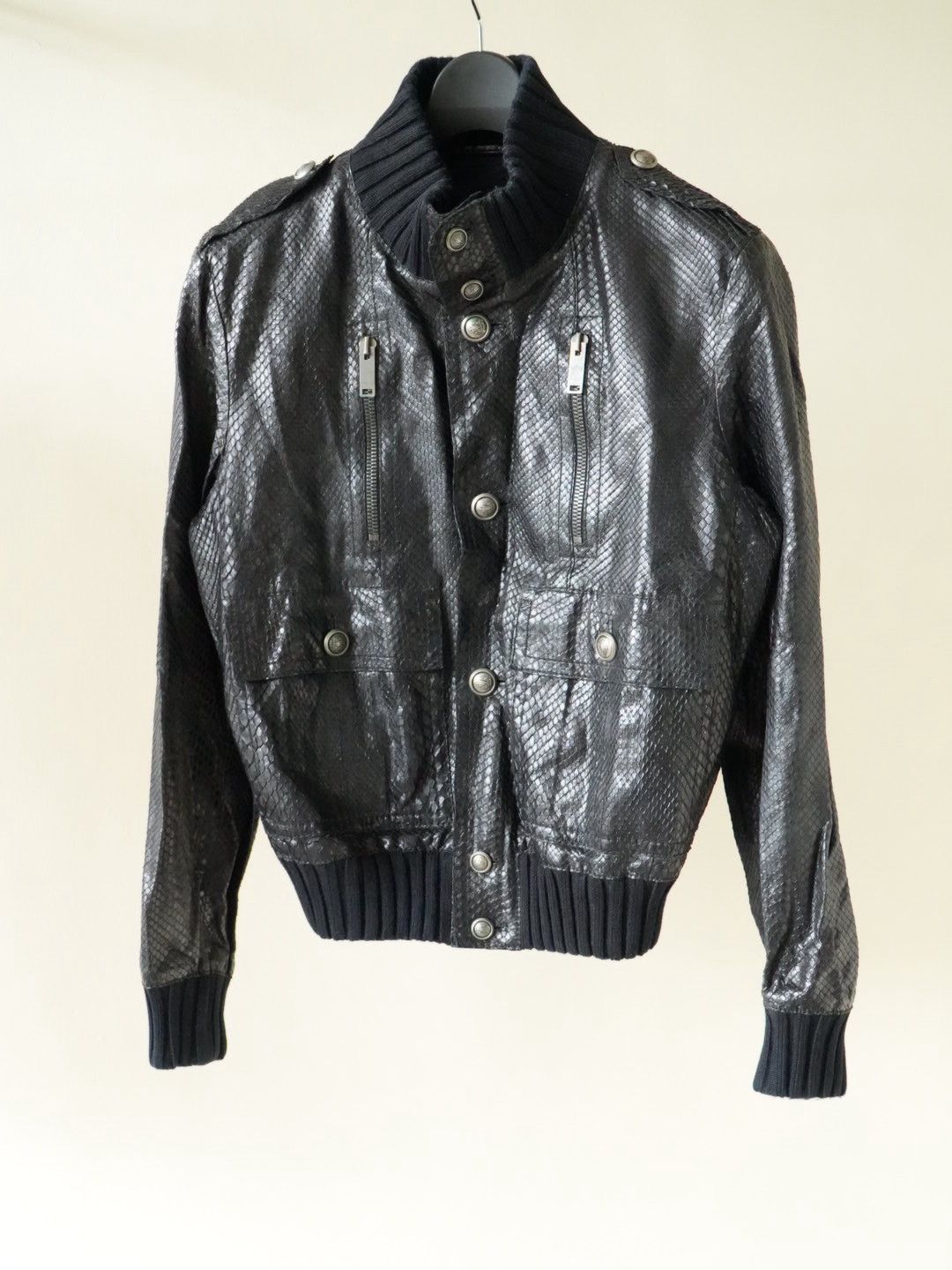 Gucci × Tom Ford Iconic FW04 Tom Ford at Gucci Leather Jacket