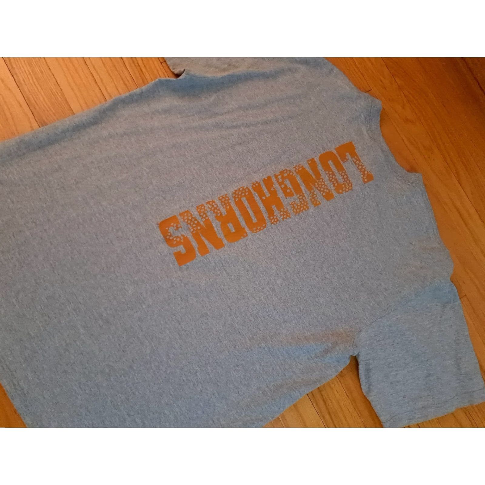 Nike VINTAGE Nike Texas Tradition Pride Longhorns T-Shirt Basketball Grey 90s L Adult Unisex Short Sleeve Shirt Mens Womens Size US L / EU 52-54 / 3 - 5 Thumbnail