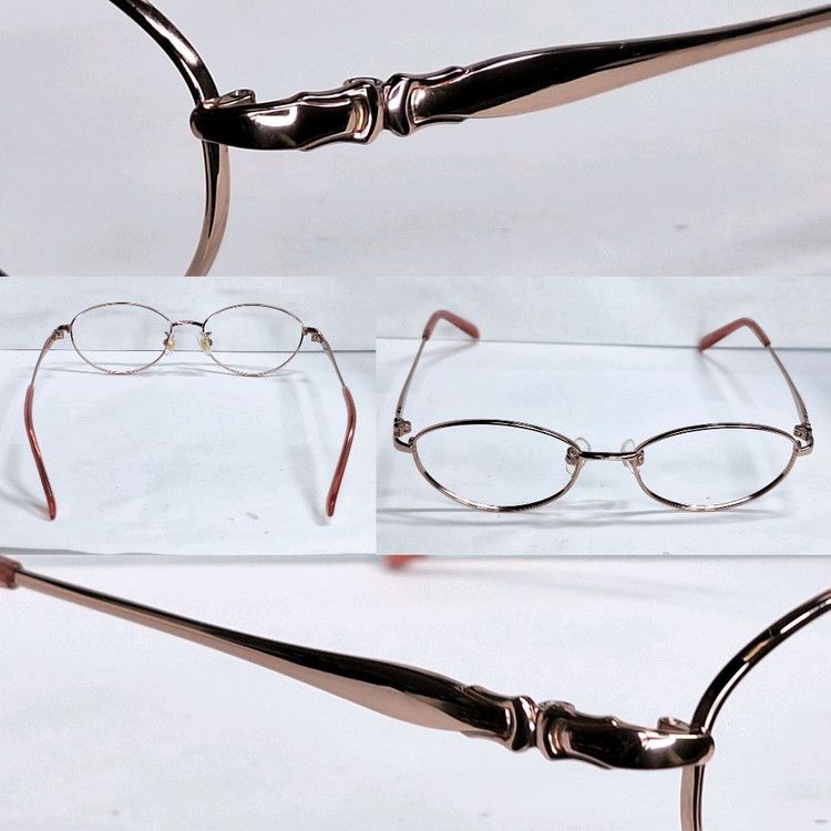 Seiko SEIKO Stella SE4016 Pure Titanium Oval Glasses Pink Gold Size ONE SIZE - 5 Thumbnail