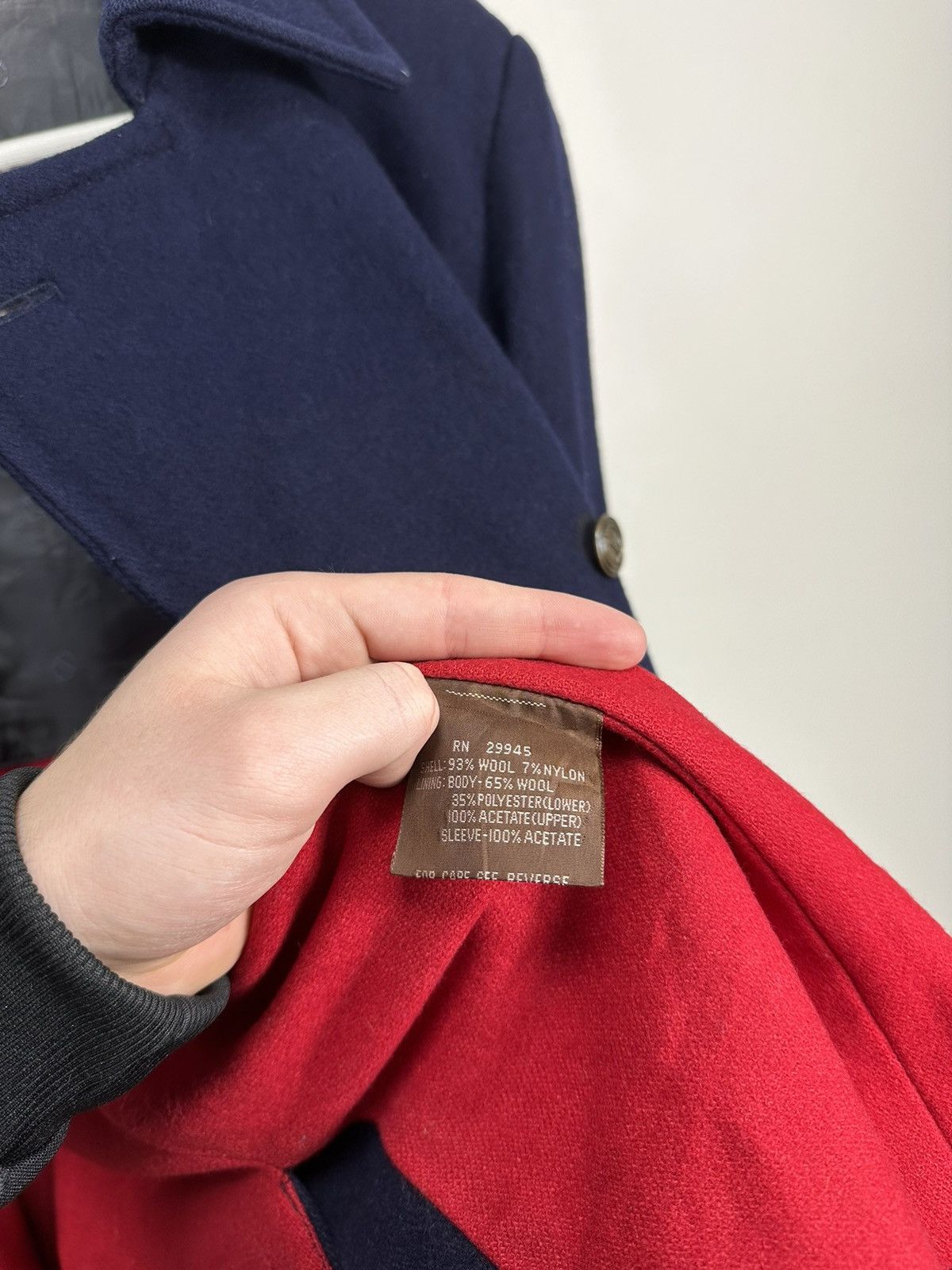 Christian Dior Monsieur Vintage 90s Christian Dior Double Breasted Luxury Wool Coat Size 40R - 23 Thumbnail