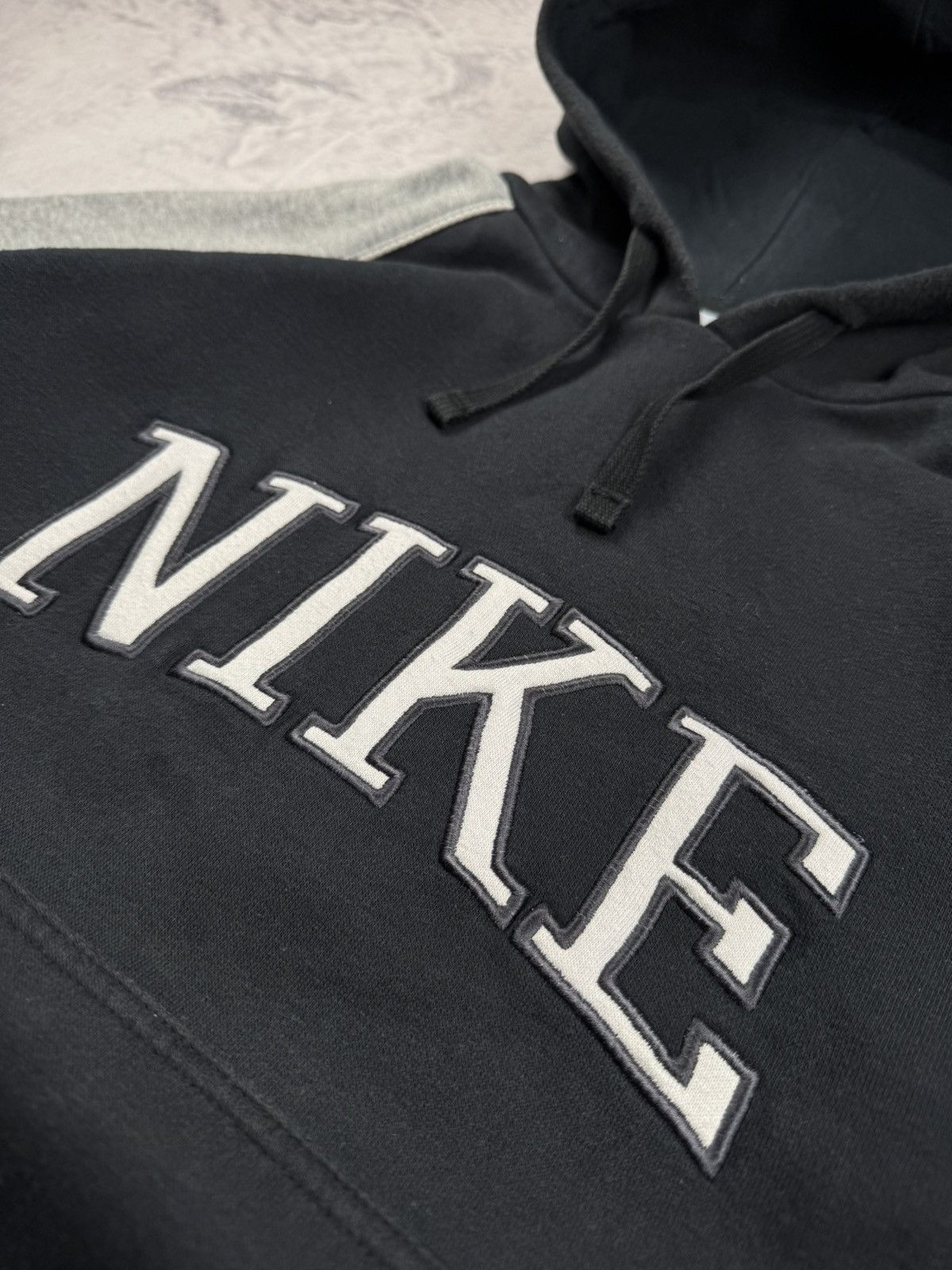 Nike × Vintage NIKE VINTAGE CENTER LOGO OVERSIZE BOXY HOODIE Size US M / EU 48-50 / 2 - 6 Thumbnail