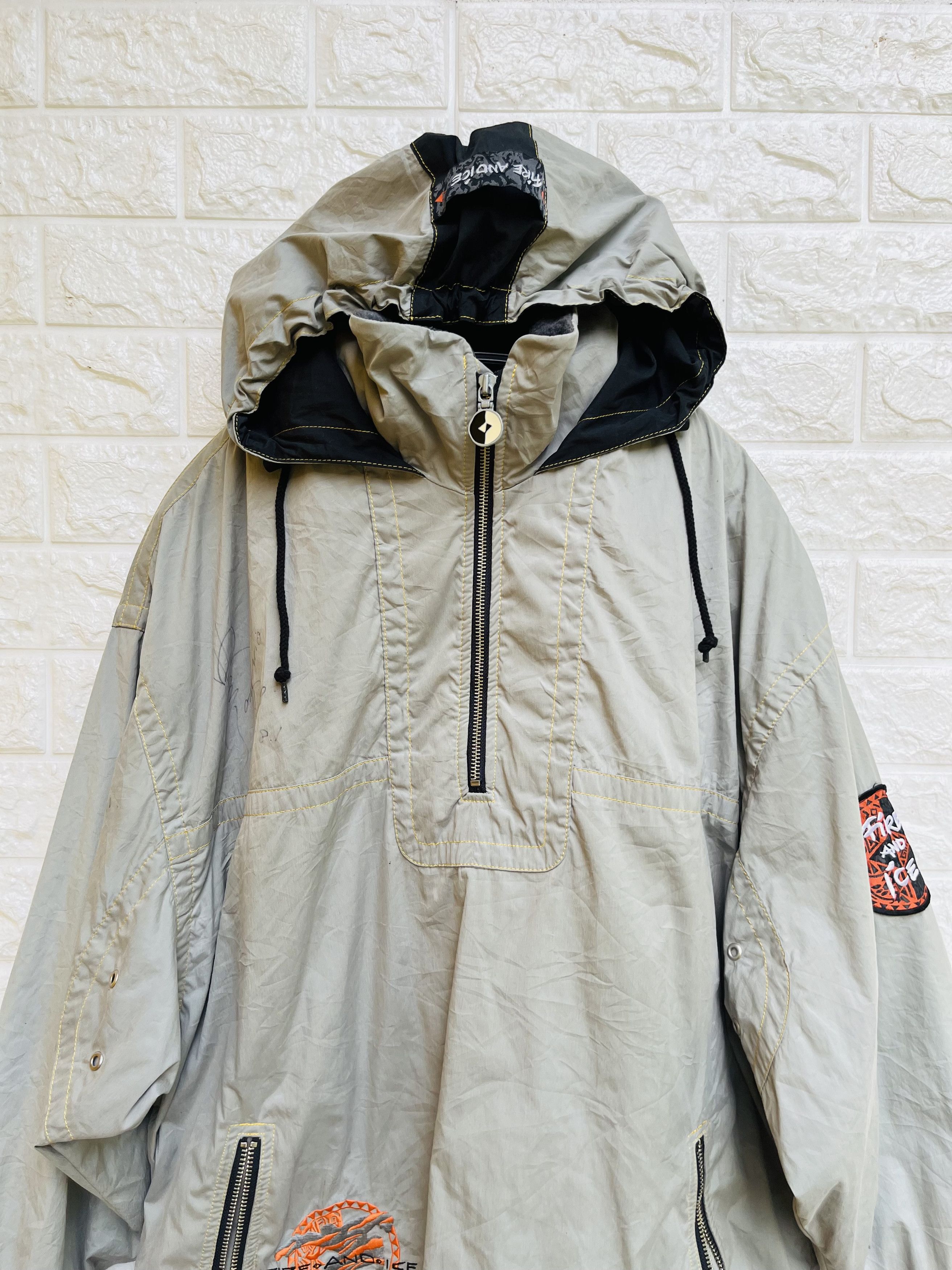 Japanese Brand × Vintage Vintage Fire & Ice with sign Designer Fashion Style Size US XL / EU 56 / 4 - 2 Thumbnail