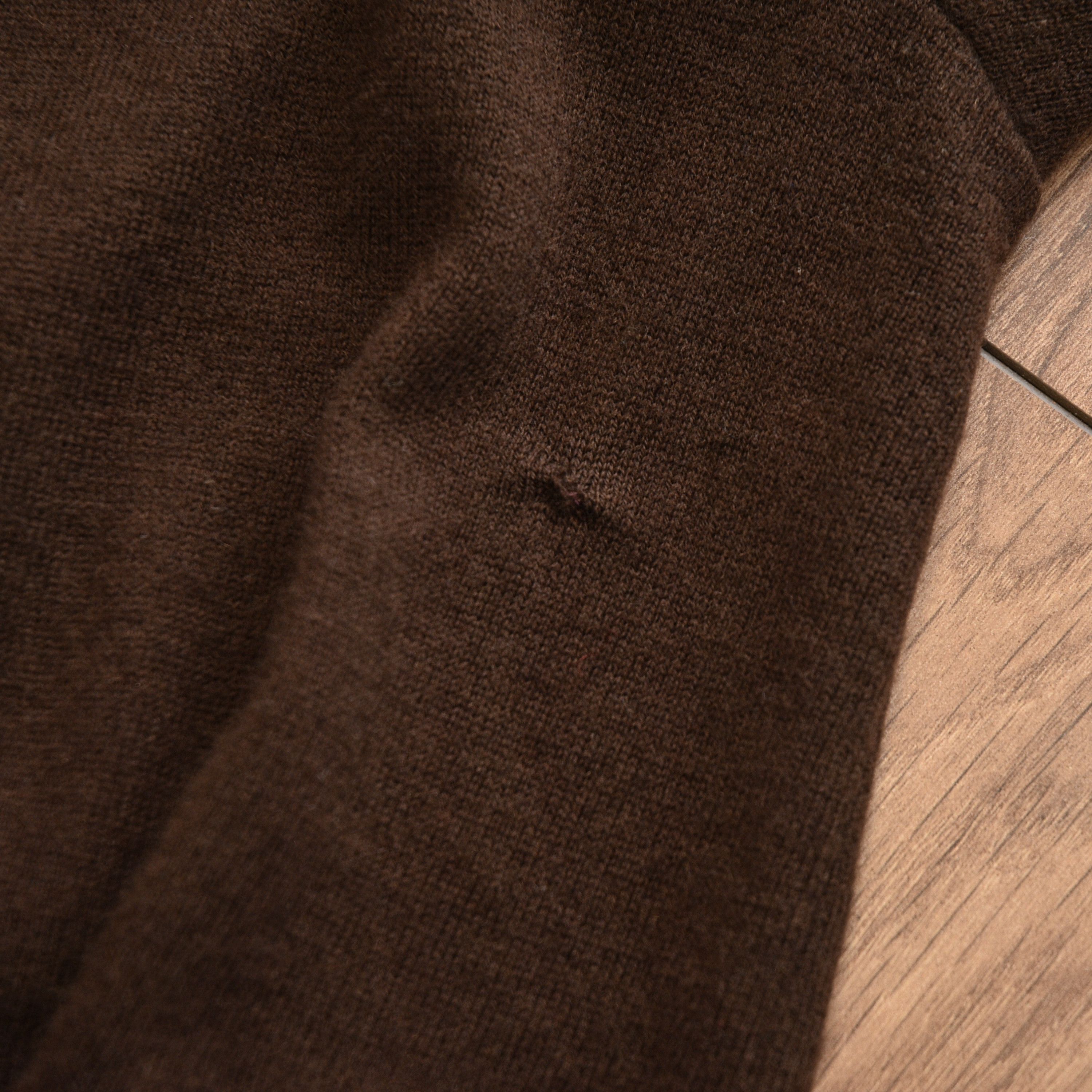 Polo Ralph Lauren Vintage POLO Ralph Lauren Merino Wool Brown Cardigan Old Size US L / EU 52-54 / 3 - 14 Thumbnail