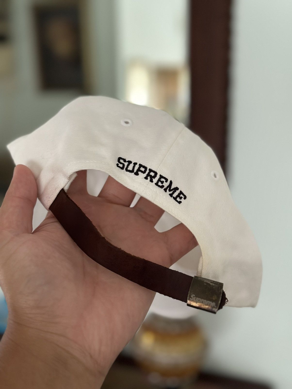 Supreme Supreme SS19 Raised Logo 6 Panel Hat Size ONE SIZE - 6 Thumbnail