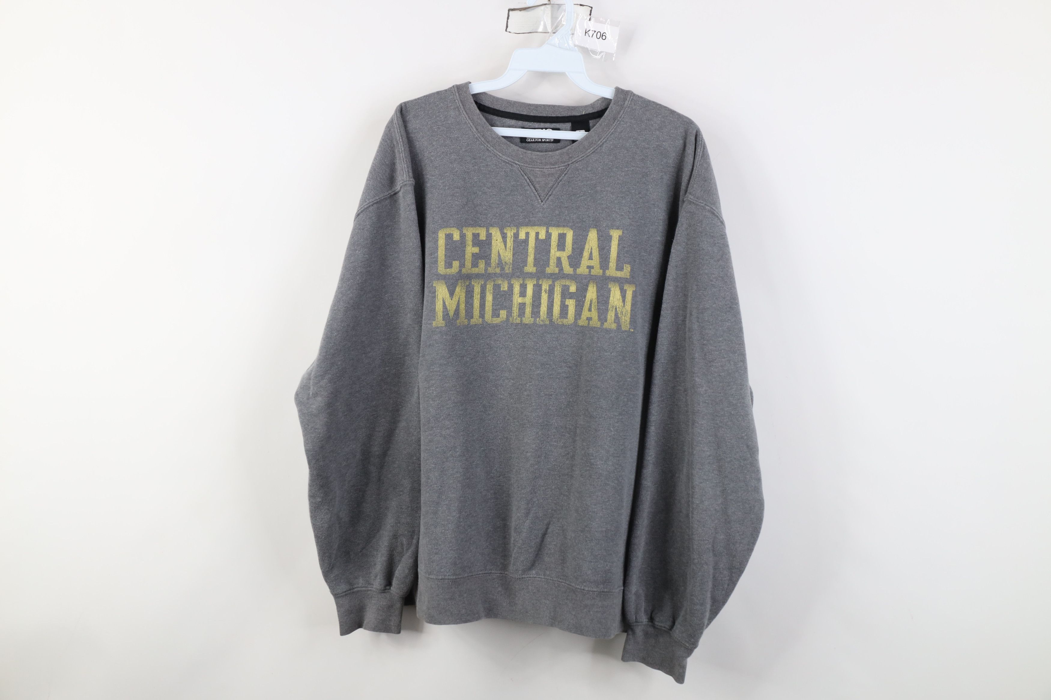 Vintage Vintage Central Michigan University Crewneck Sweatshirt Size L / US 10 / IT 46 - 1 Thumbnail