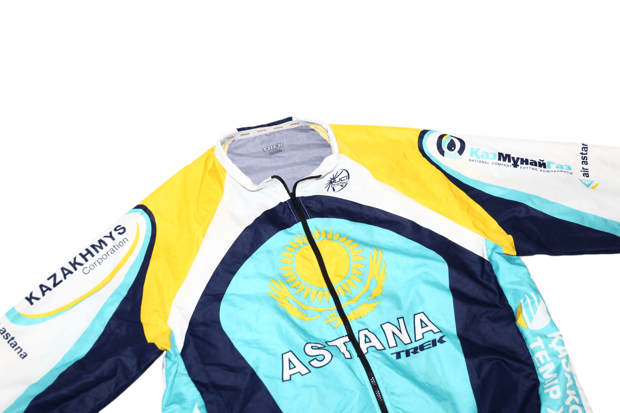Other Trek Team Astana Cycling Jersey Windbreaker Jacket Size US M / EU 48-50 / 2 - 5 Thumbnail
